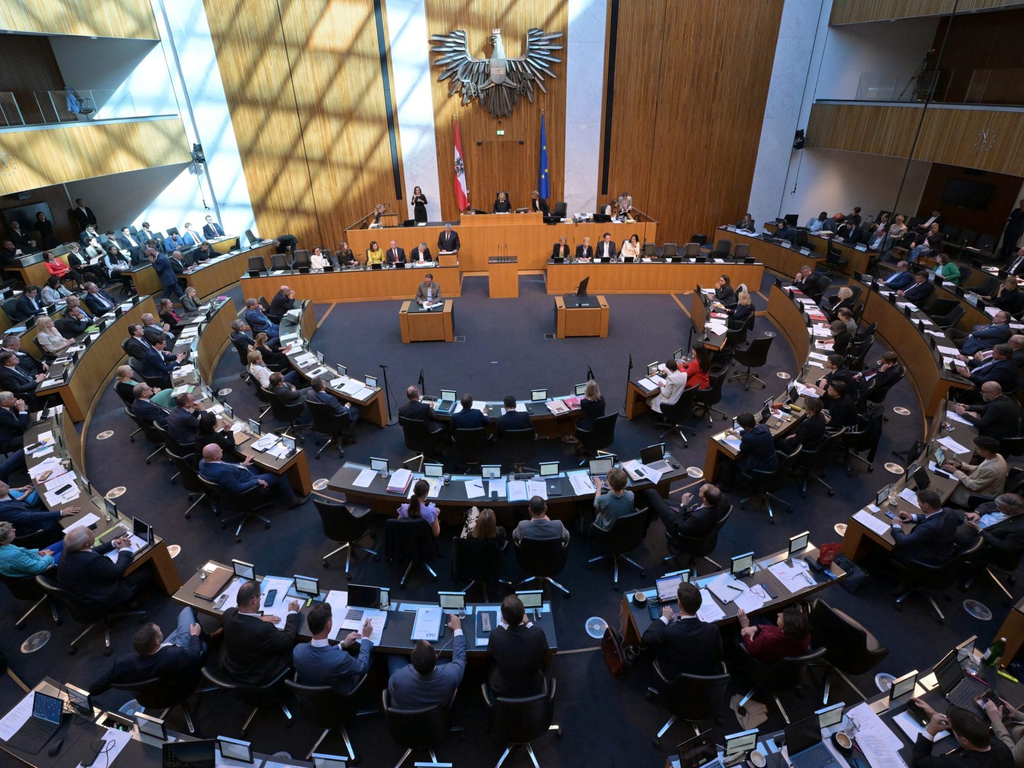 Der Nationalrat wählt in seiner ersten Sitzung einen NR-Präsidenten.
