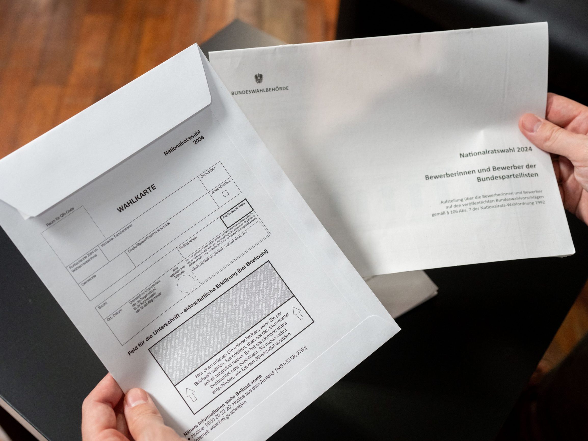 Der Großteil der Wahlkarten wurde bereits am Sonntag ausgezählt.