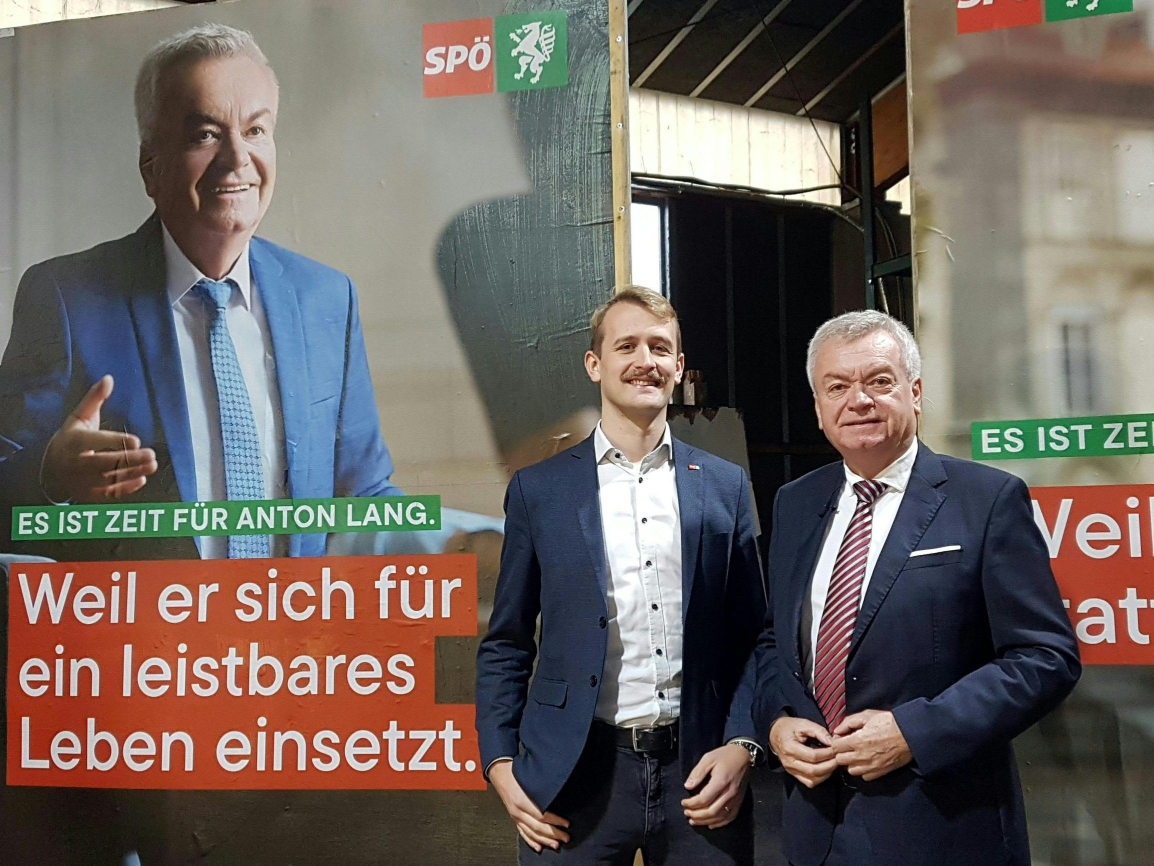 SPÖ mit zweiter Plakatwelle und LH-Anspruch.