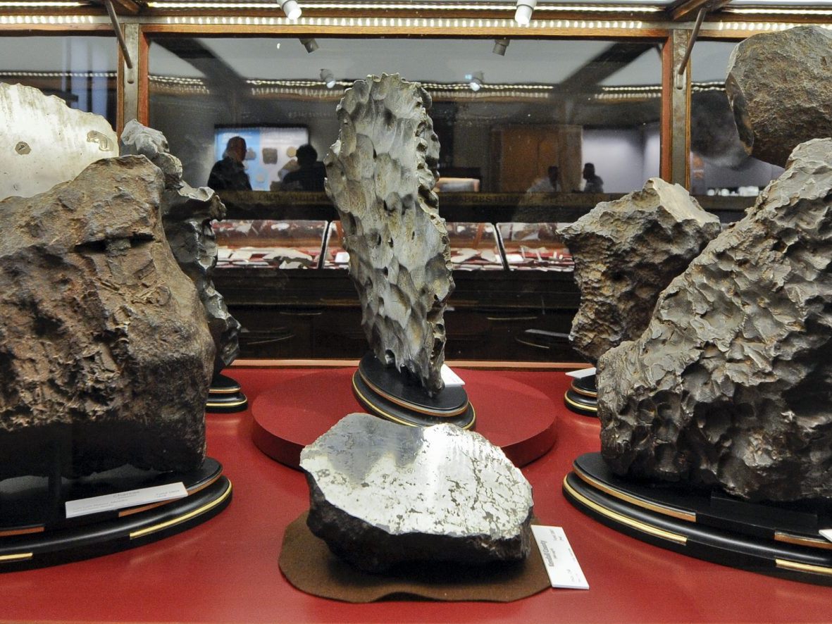 Das Naturhistorische Museum Wien verfügt über eine Meteoritensammlung.