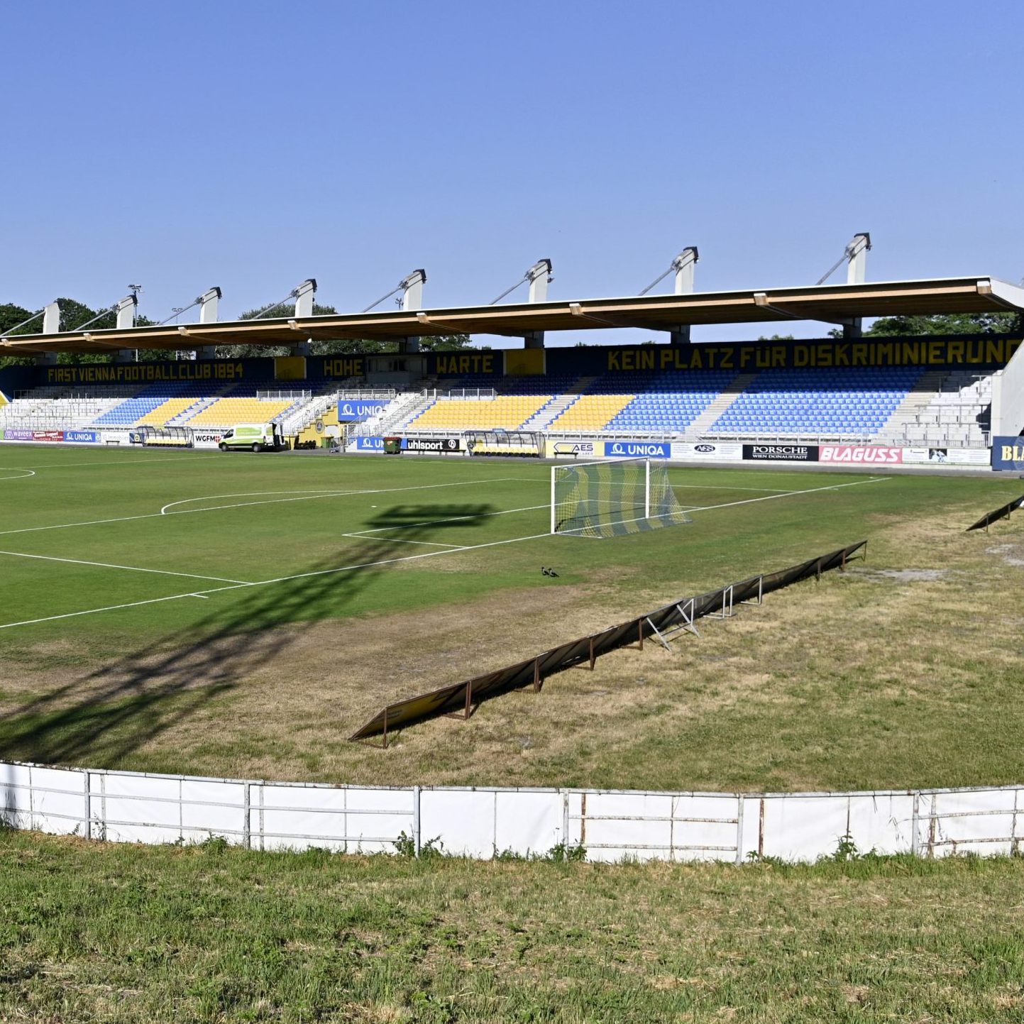 Die Cup-Partie Stripfing gegen Rapid Wien steigt in der Vienna-Heimstätte.
