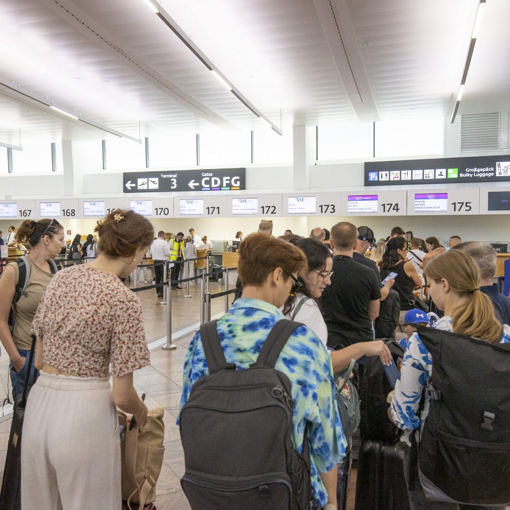 Der Flughafen Wien meldete einen kräftigen Passagierzuwachs im September.