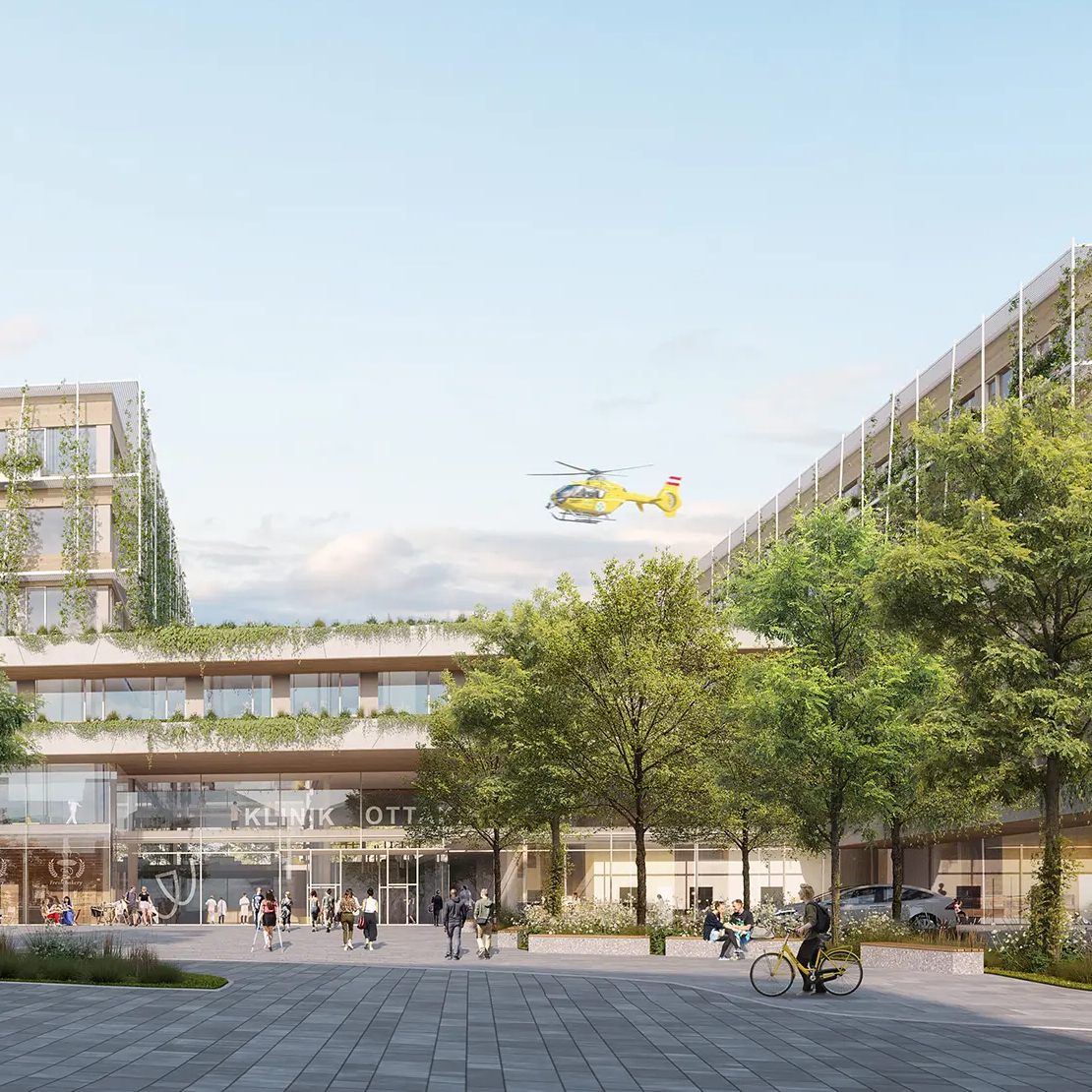 Die Wiener Klinik Ottakring wird neu gebaut.