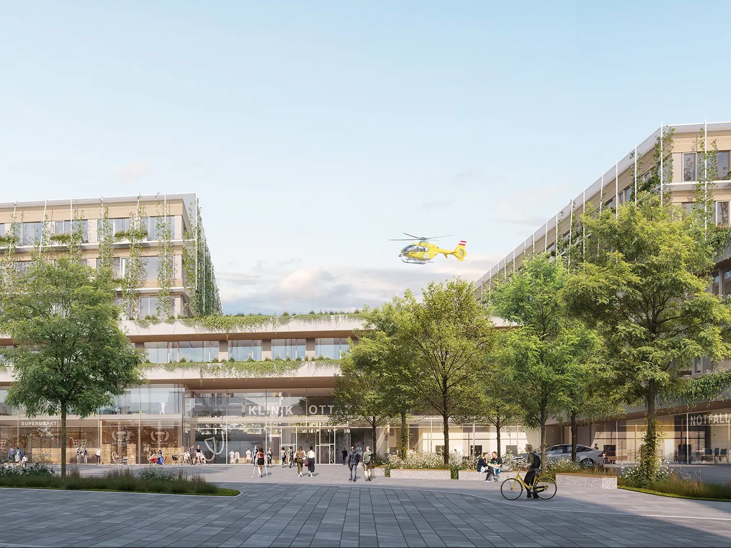 Die Wiener Klinik Ottakring wird neu gebaut. Die Wiener Klinik Ottakring wird neu gebaut.