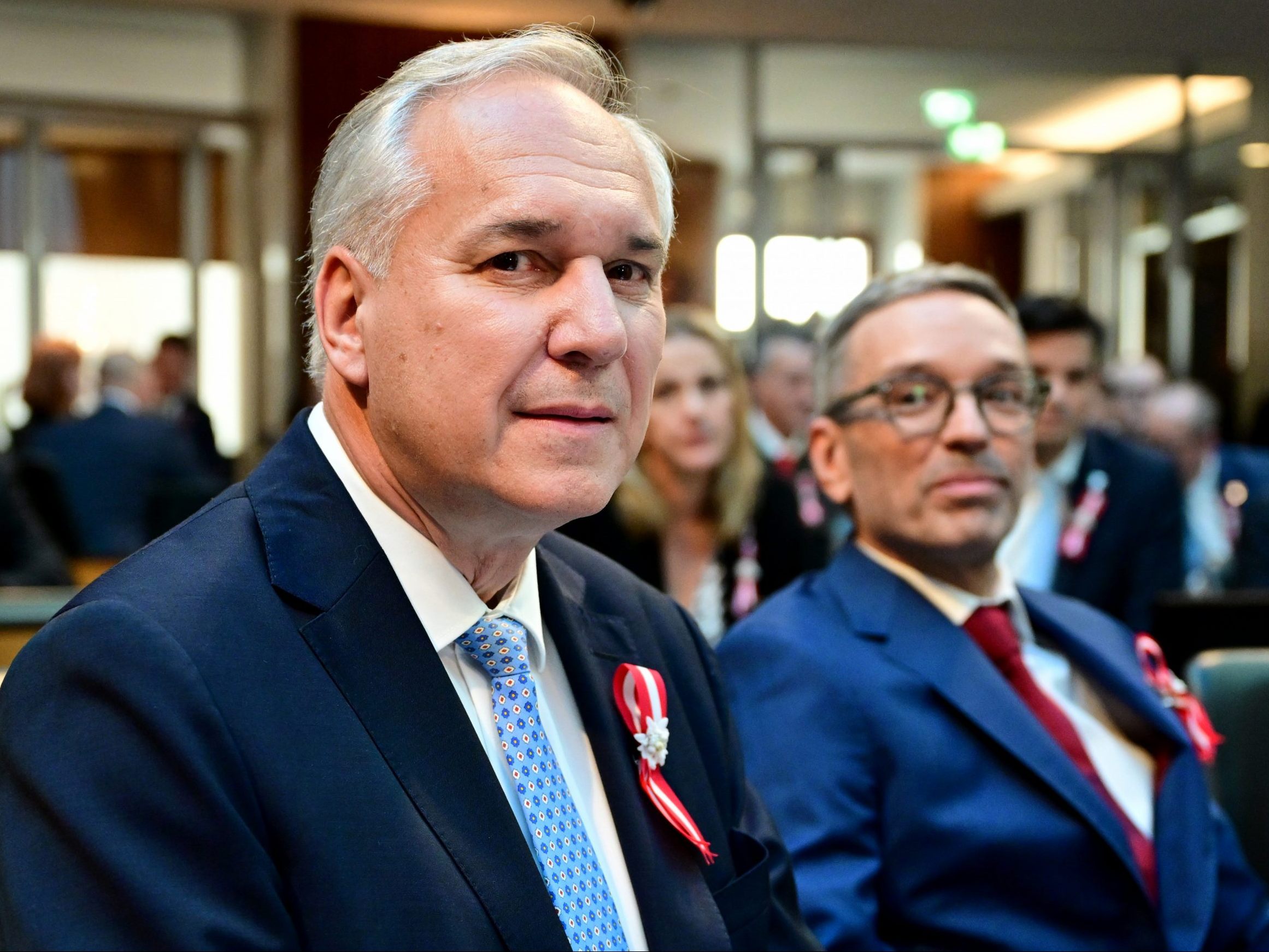 Walter Rosenkranz und FPÖ-Klubchef Kickl.