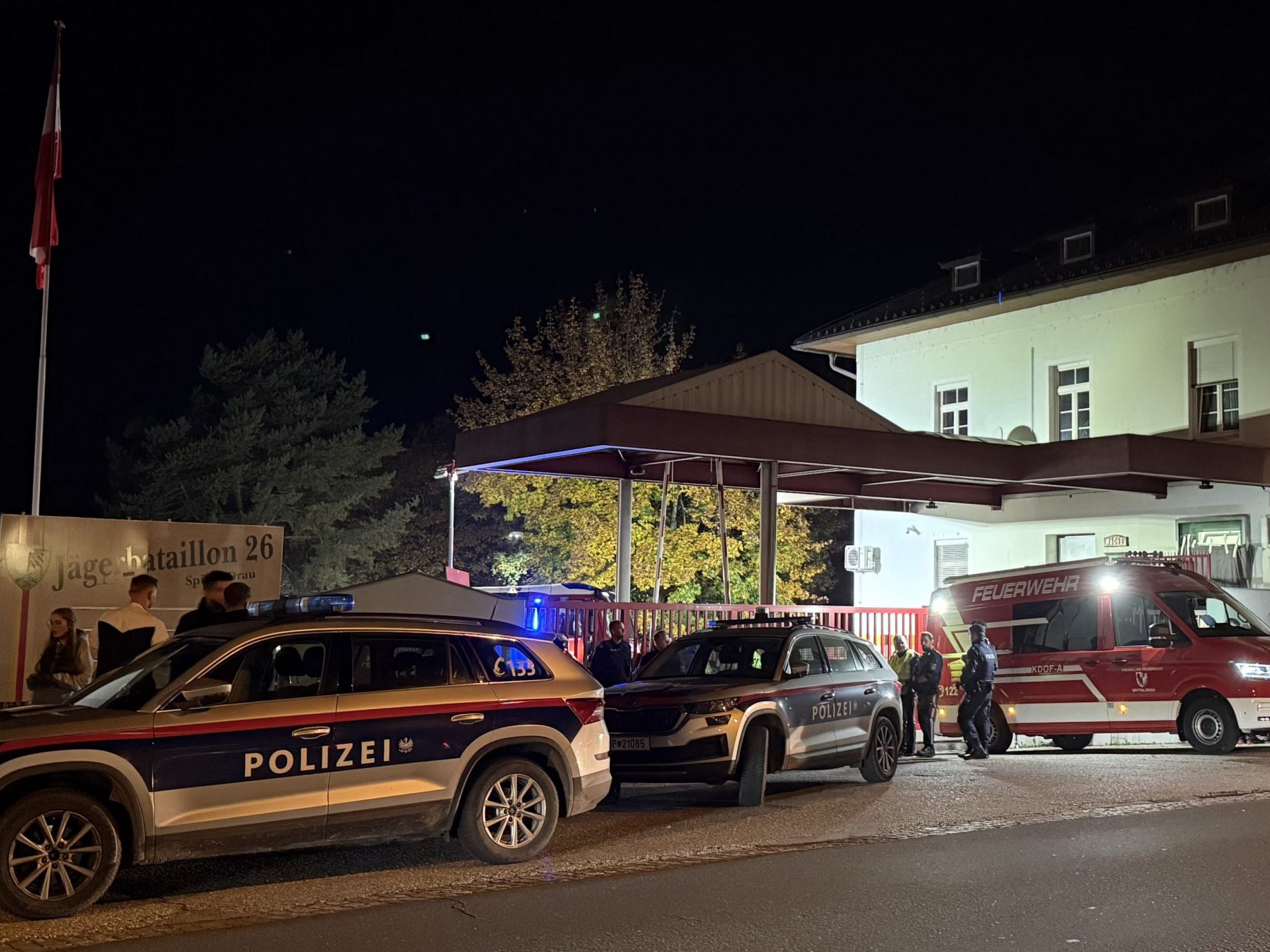In der Türk-Kaserne in Spittal wurde ein 21-jähriger Grundwehrdiener von seinem Kollegen angeschossen und verstarb.