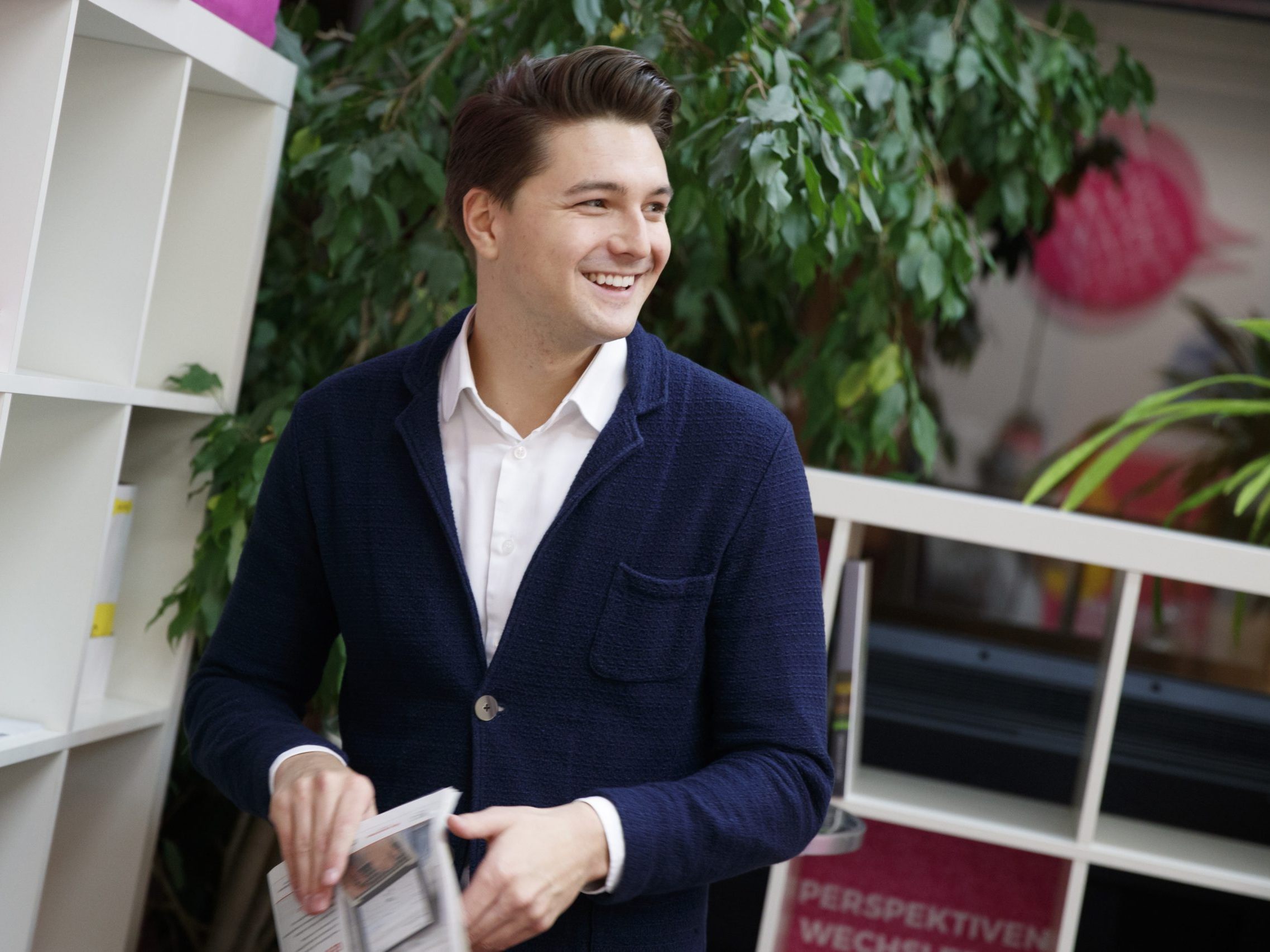 NEOS holten bei der letzten Steiermark-Wahl mit Nikolaus Swatek 5,4 Prozent.