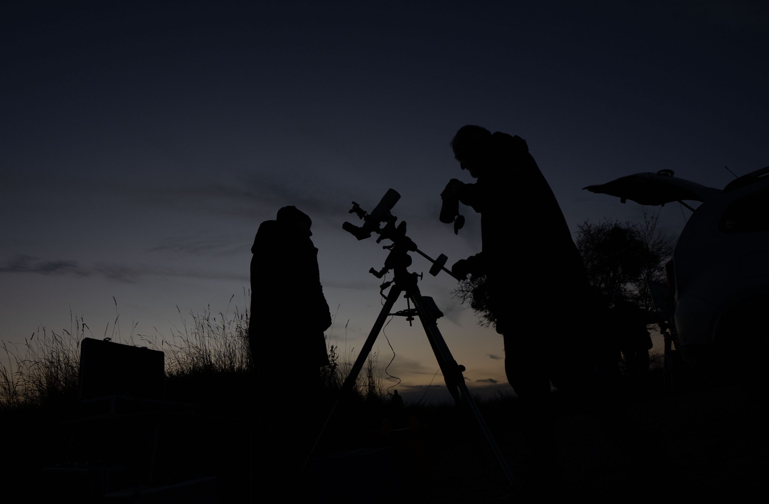 Samstag, 12. Oktober 2024, kurz nach Sonnenuntergang auf der Wiener Sophienalpe  Samstag, 12. Oktober 2024, kurz nach Sonnenuntergang auf der Wiener Sophienalpe