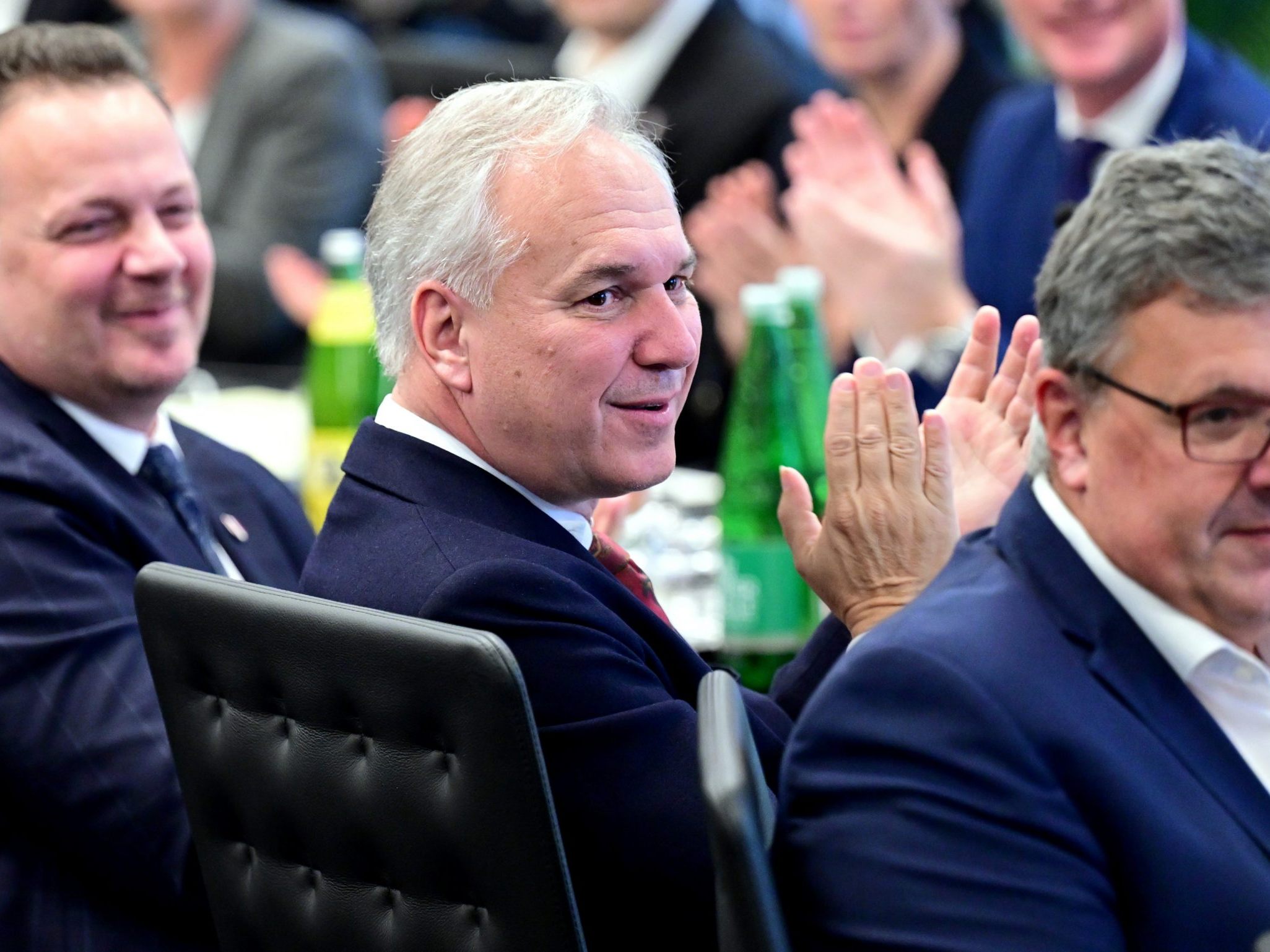 Walter Rosenkranz im Rahmen einer Sitzung des FPÖ-Parlamentsklubs.