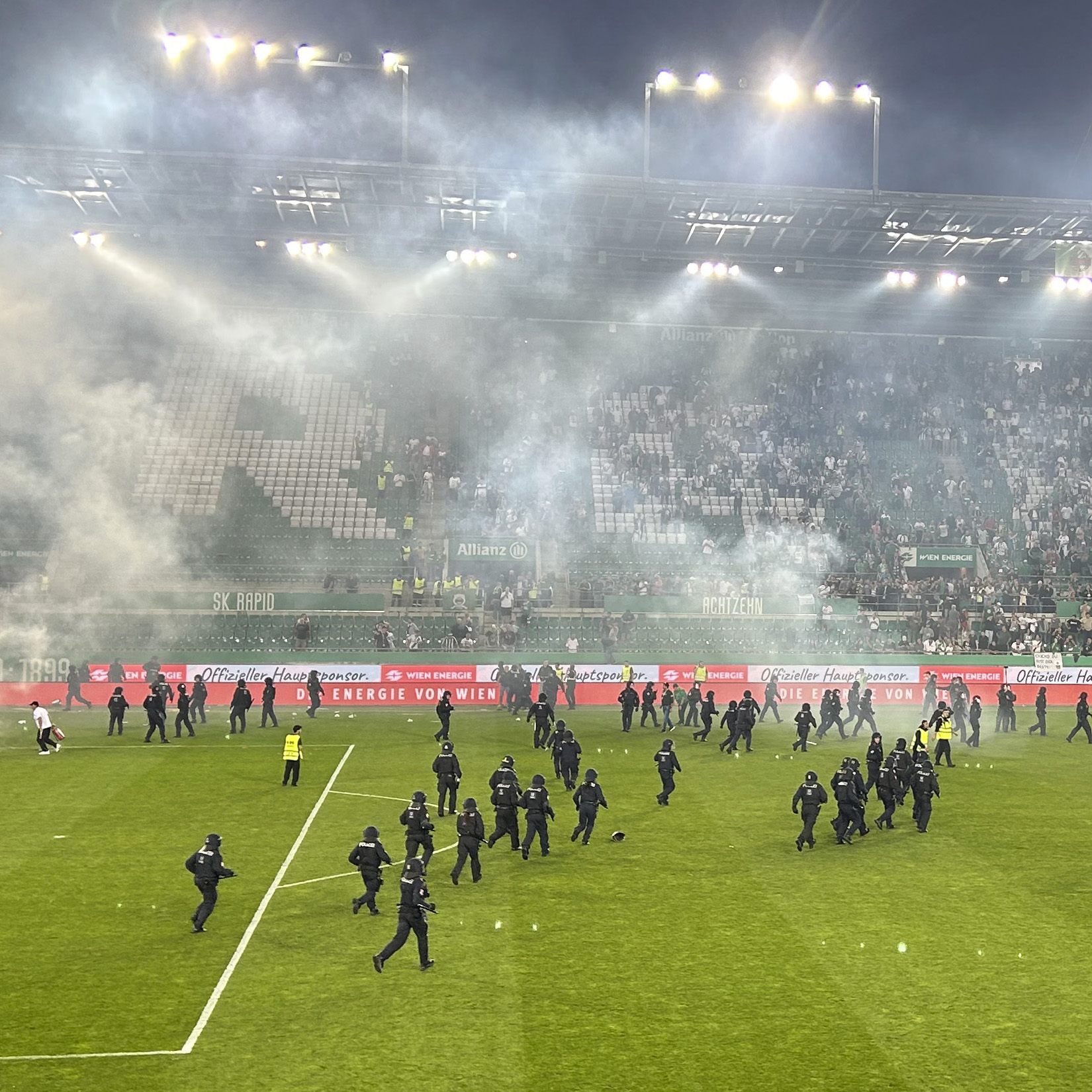 Vor einem Monat kam es im Wiener Derby zum Eklat.