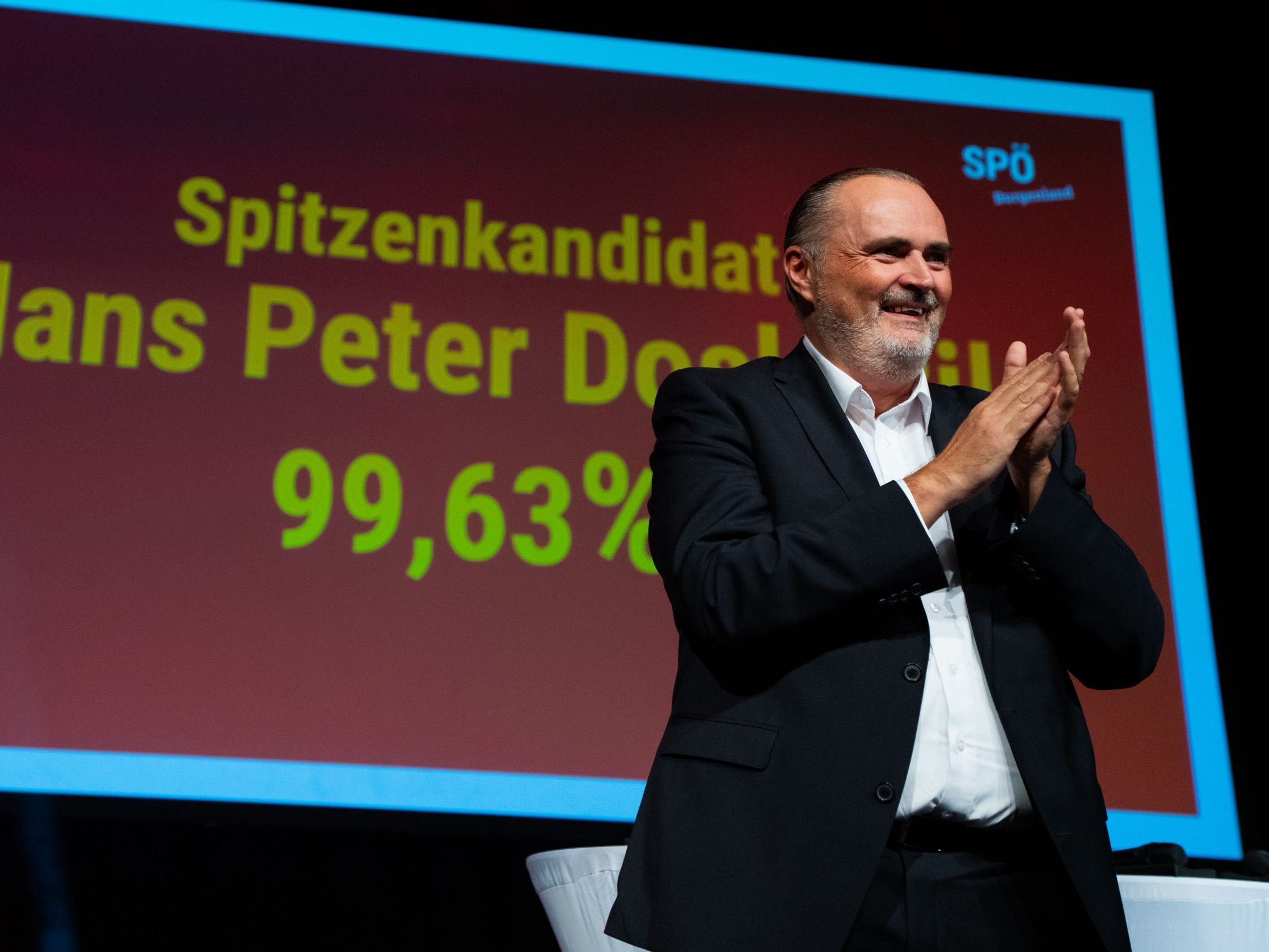 Doskozil zeigte sich nach der Wahl dankbar über das Ergebnis. Doskozil zeigte sich nach der Wahl dankbar über das Ergebnis.