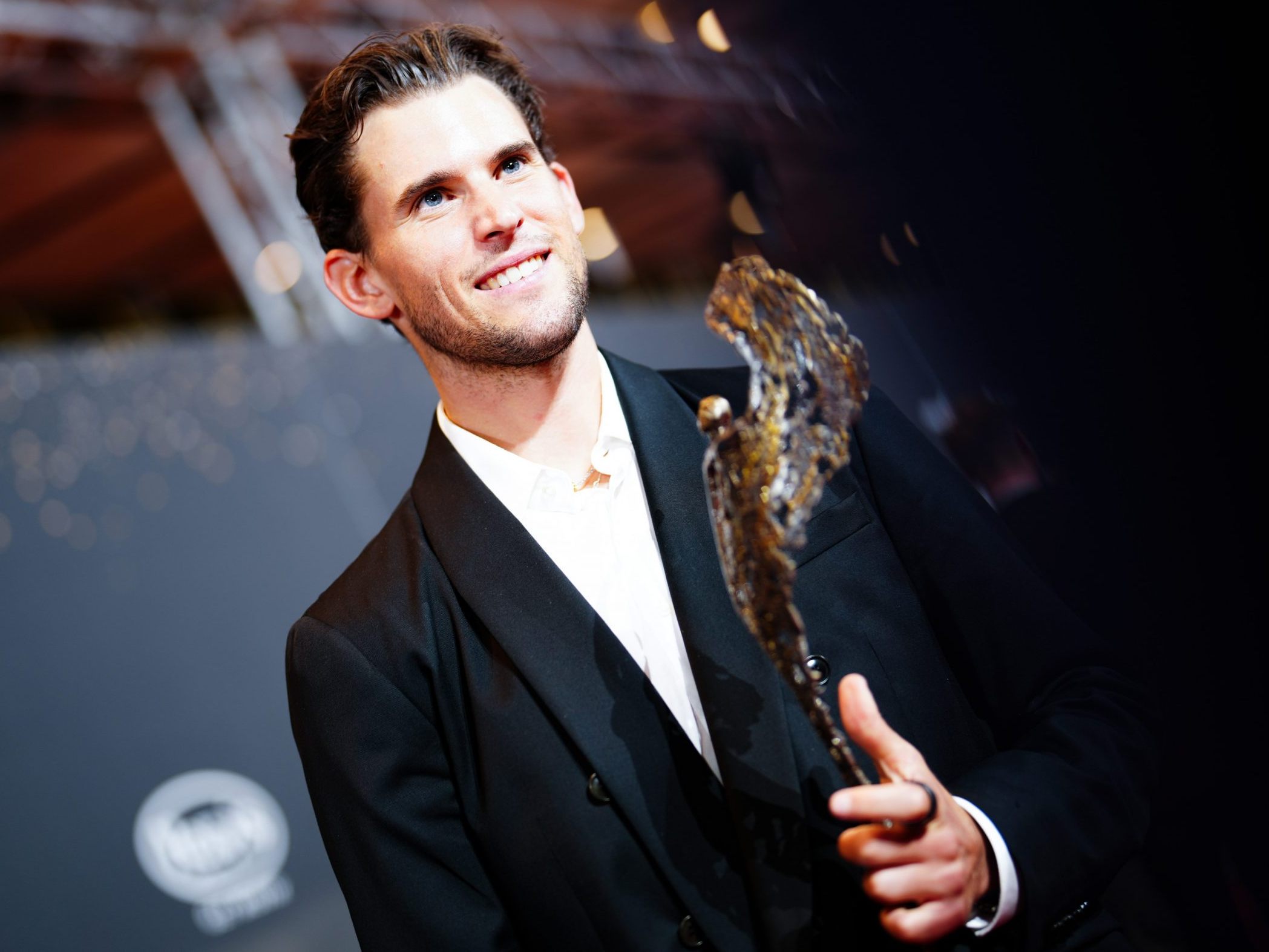 Dominic Thiem bei der Sportlerehrung der Lotterien-Sporthilfe-Gala in Wien. Dominic Thiem bei der Sportlerehrung der Lotterien-Sporthilfe-Gala in Wien.
