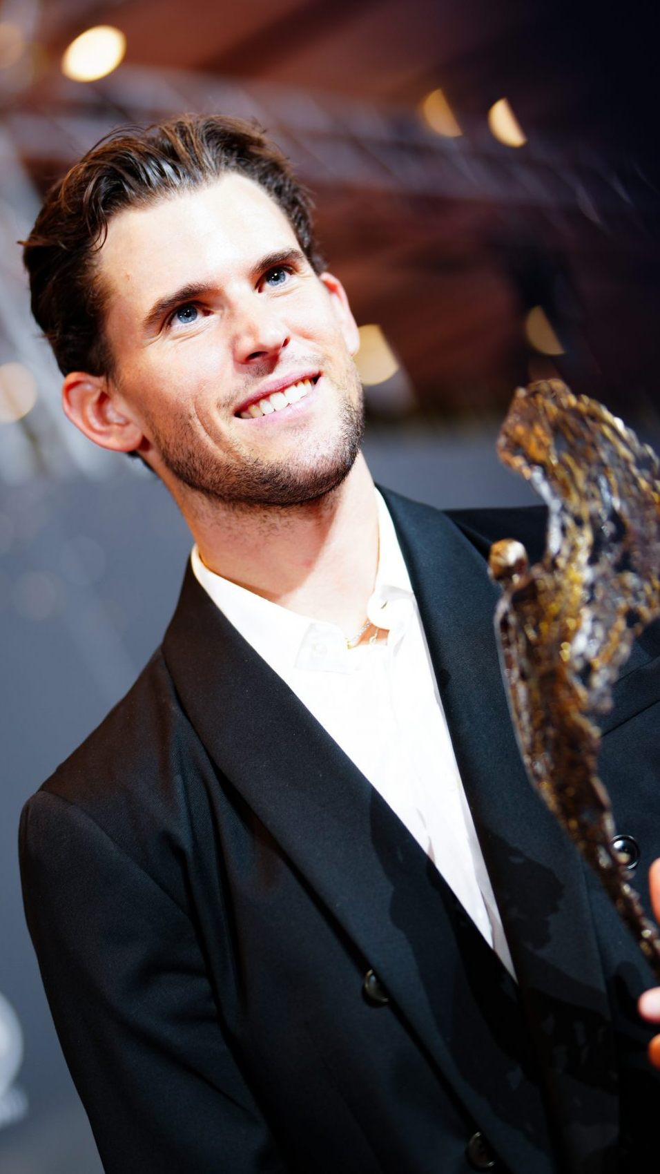 Dominic Thiem bei der Sportlerehrung der Lotterien-Sporthilfe-Gala in Wien.