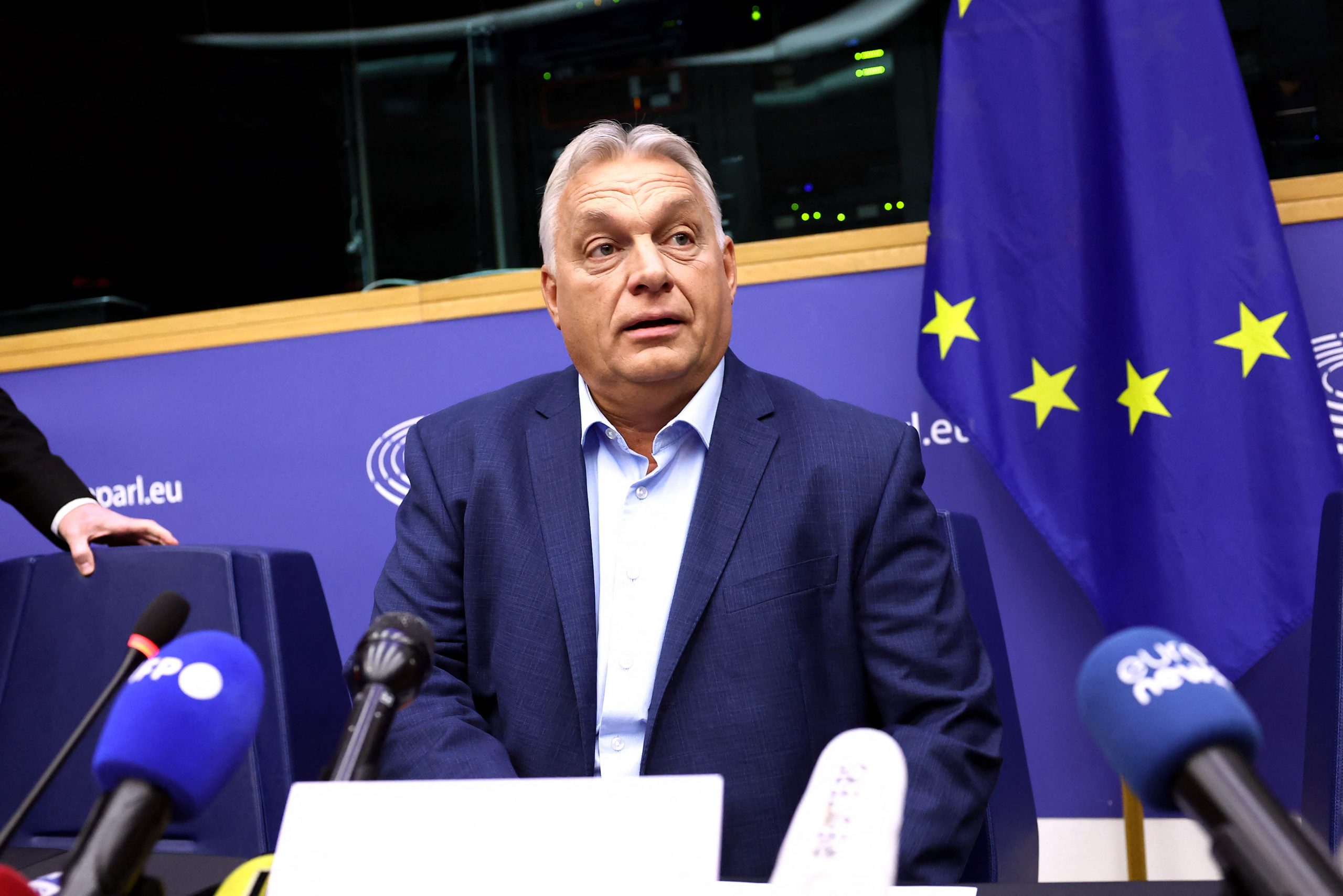 FRANCE-EU-PARLIAMENT-HUNGARY-DIPLOMACY