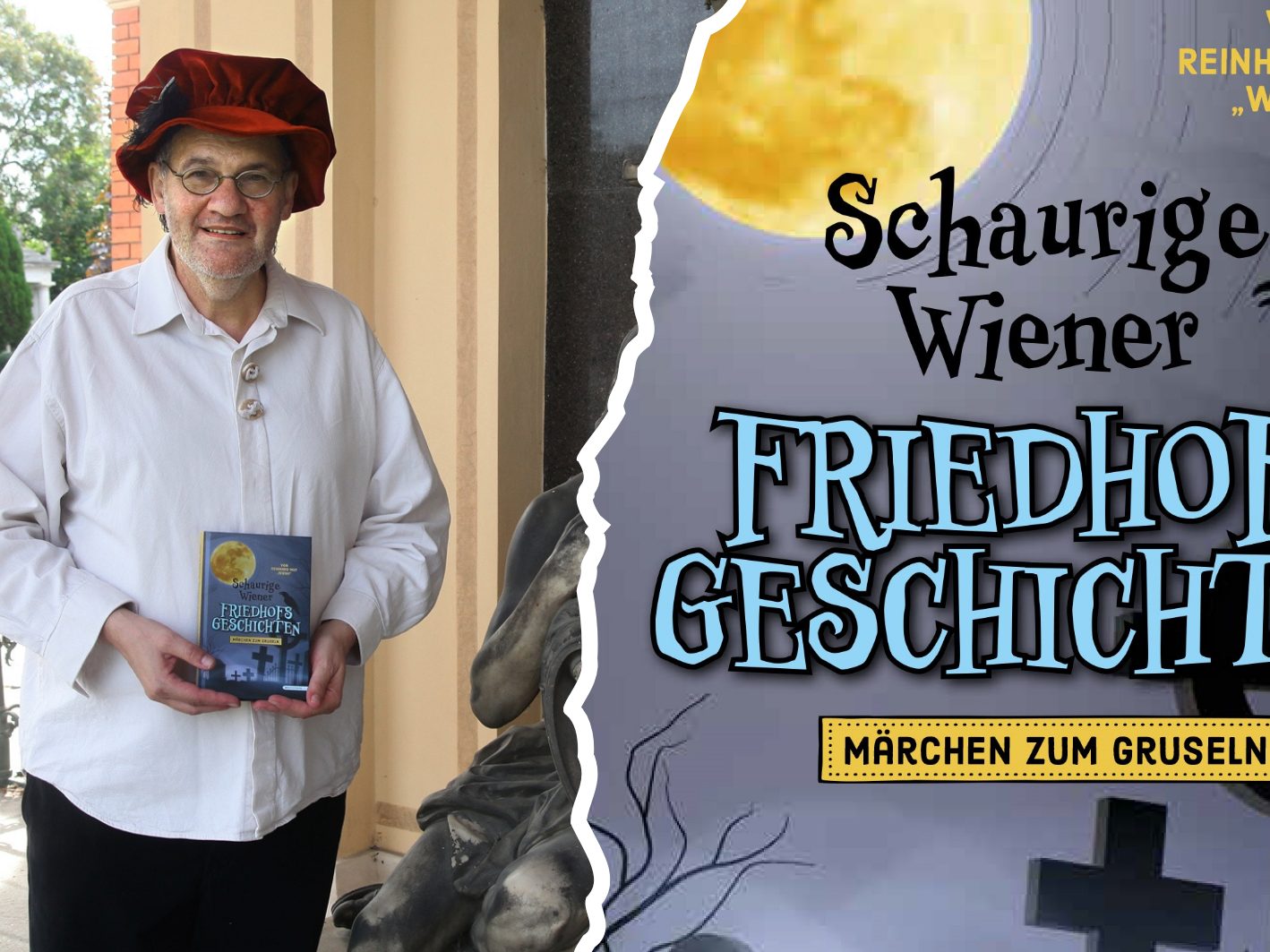 Gewinnt WIENYs "Schaurige Friedhofsgeschichten - Märchen zum Gruseln".
