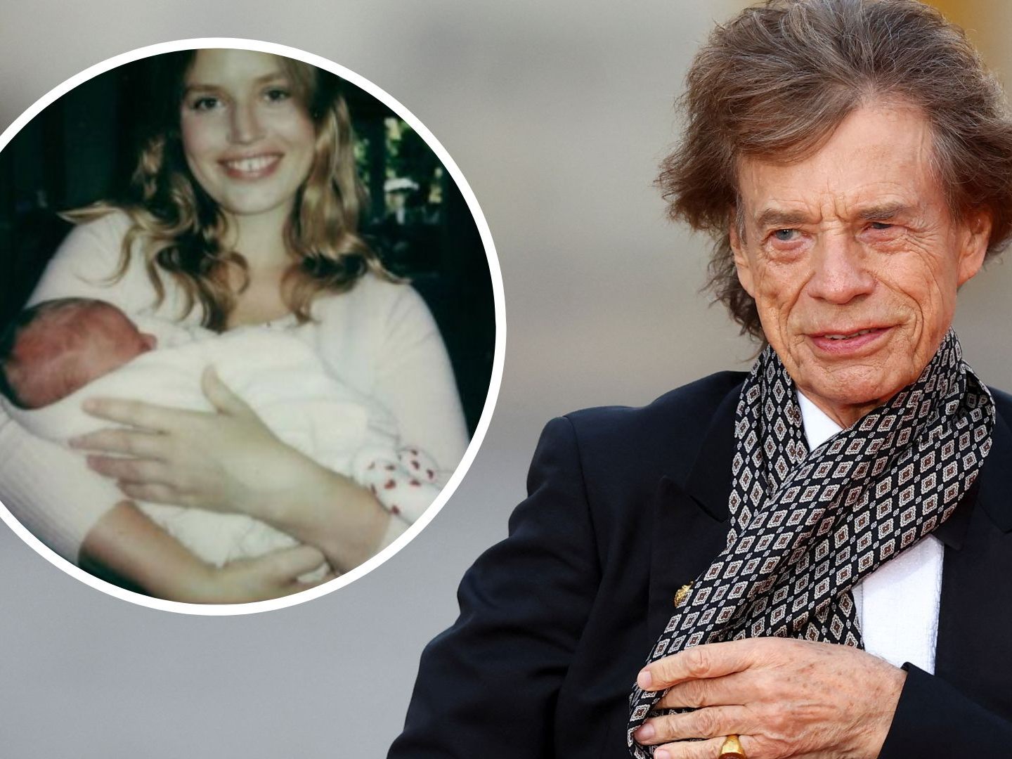 Mick Jagger wurde erneut Opa. Mick Jagger wurde erneut Opa.