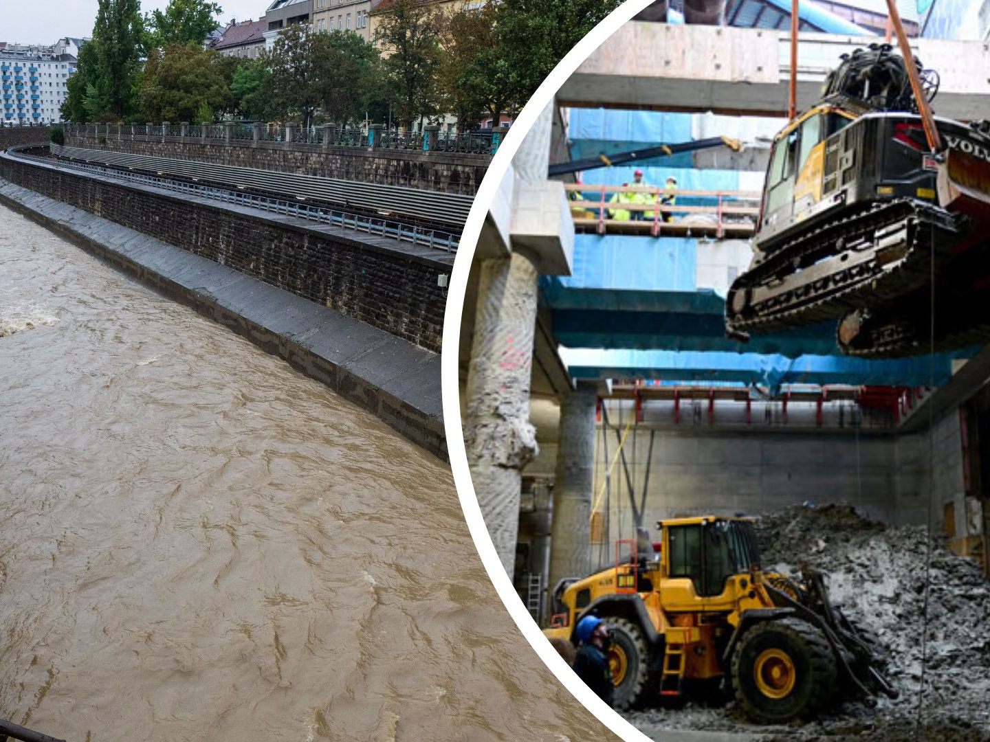 Die Instandsetzungsarbeiten im Wienfluss starten kommenden Dienstag.