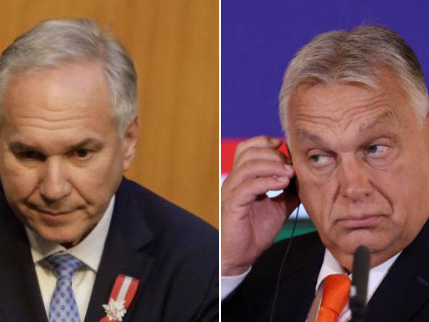 Rosenkranz empfängt am Donnerstag Orban im Parlament.
