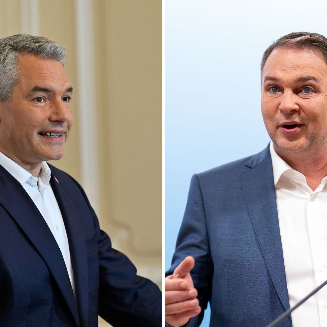 Nehammer und Babler mit ersten Statements zu den Sondierungsgesprächen.