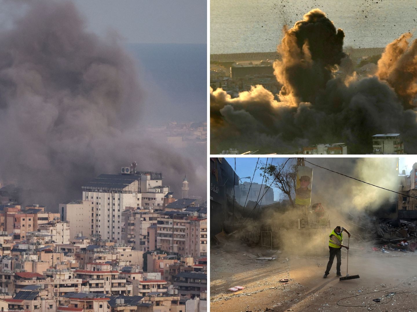 Der Libanon wurde am Sonntag erneut zum Ziel zahlreicher israelischer Raketen.
