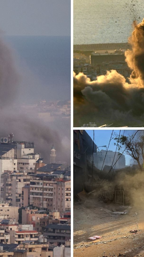 Der Libanon wurde am Sonntag erneut zum Ziel zahlreicher israelischer Raketen.