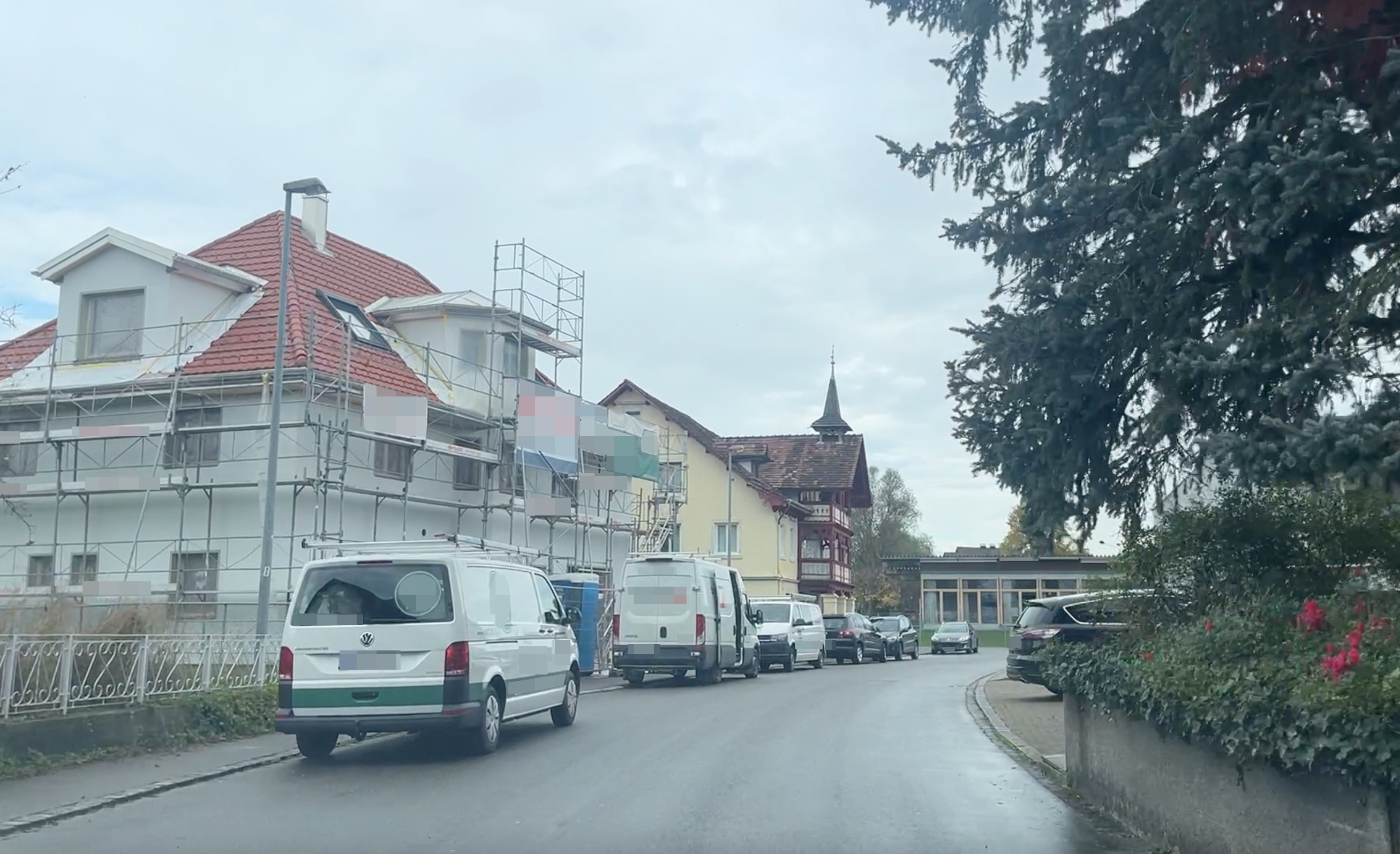So sah die Straße beim VOL.AT-Lokalaugenschein aus. So sah die Straße beim VOL.AT-Lokalaugenschein aus.