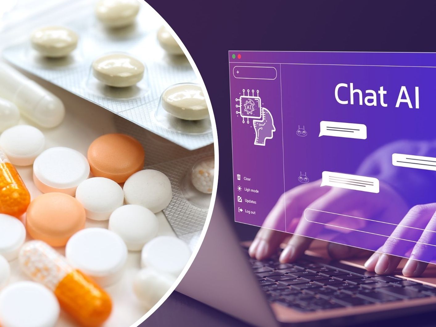 Vorsicht bei der Befragung von Chatbots bezüglich Medikamenten.