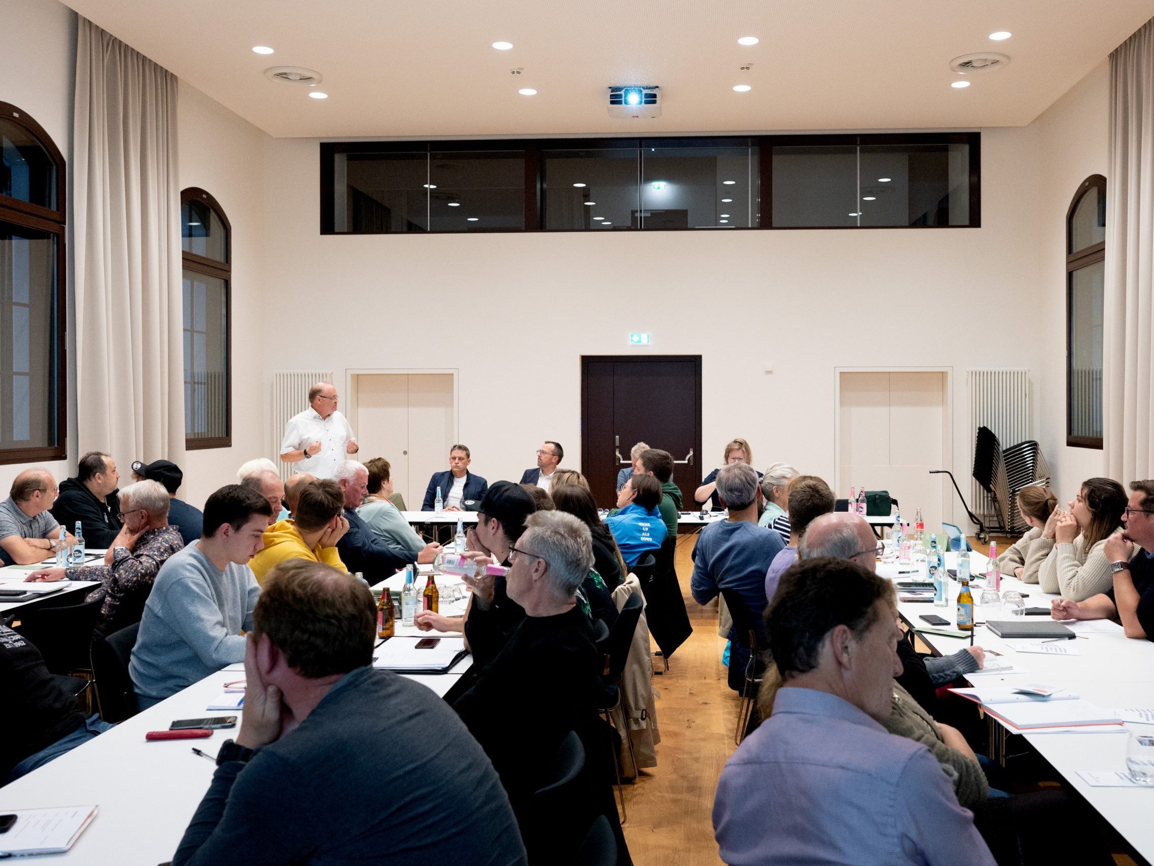 Jährliche Vereinssitzung im Lauteracher Vereinshaus Jährliche Vereinssitzung im Lauteracher Vereinshaus