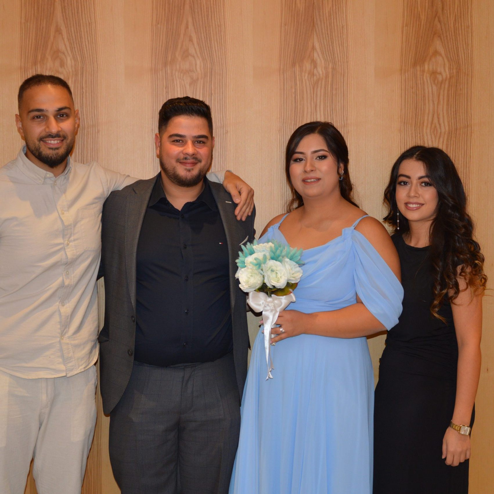 Gülsüm Yanikan und Ömer Sentürk haben standesamtlich geheiratet.