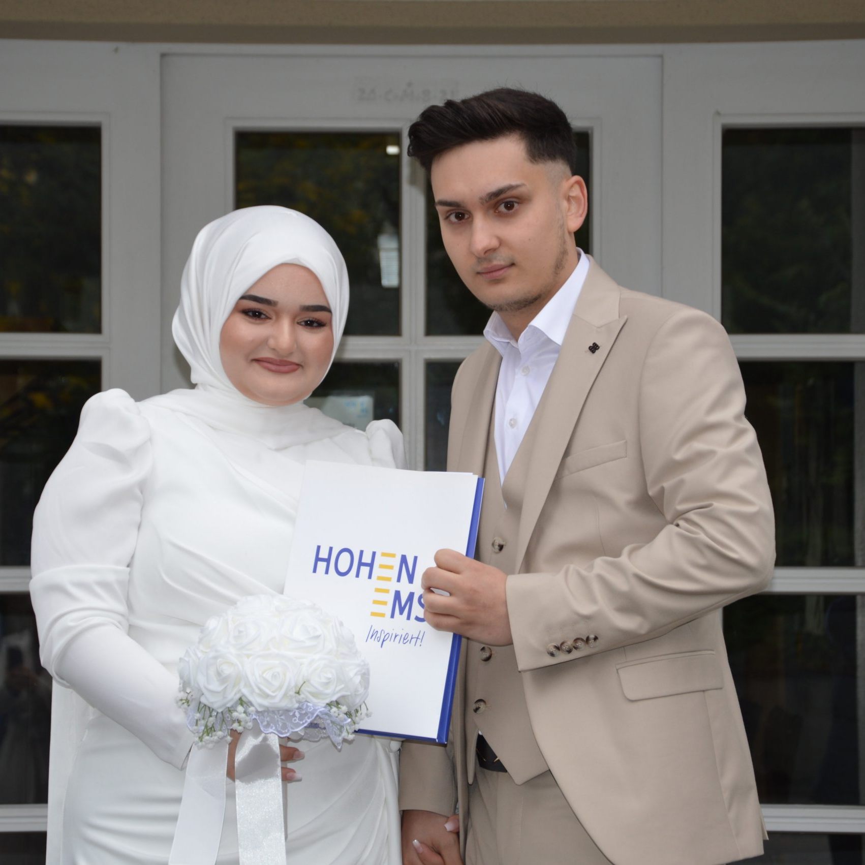 Merve Karadeniz und Dogukan Sahin feierten standesamtliche Trauung.