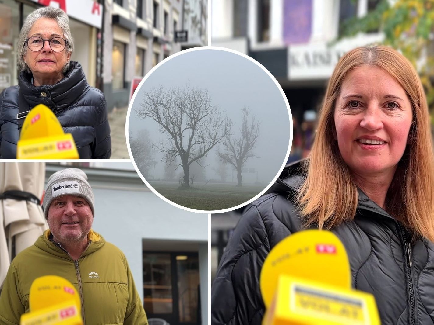 Wie gehen Vorarlberger mit dem aktuellen Nebelwetter um?