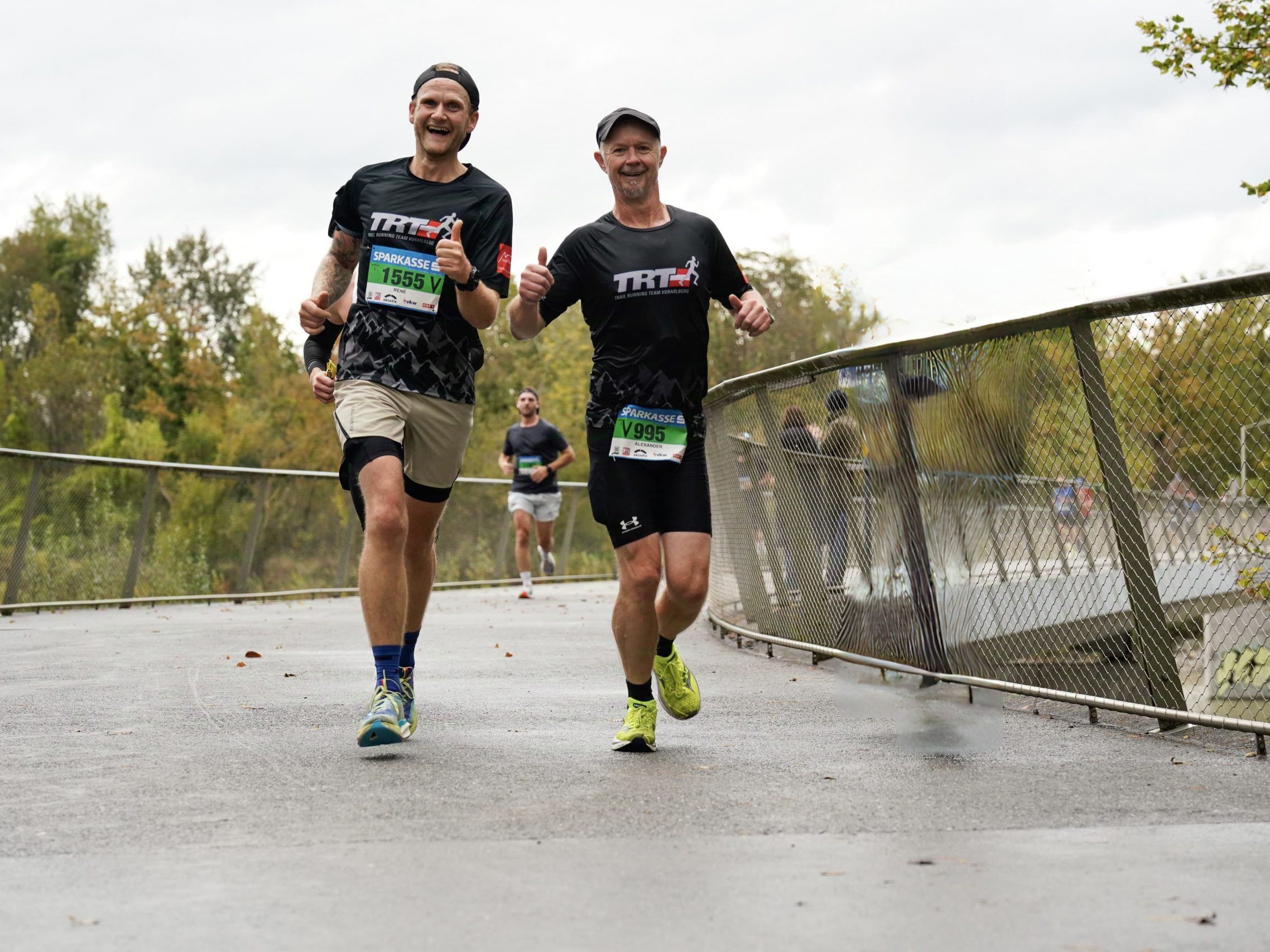 Das TRT Vorarlberg Team beim Dreiländer-Marathon