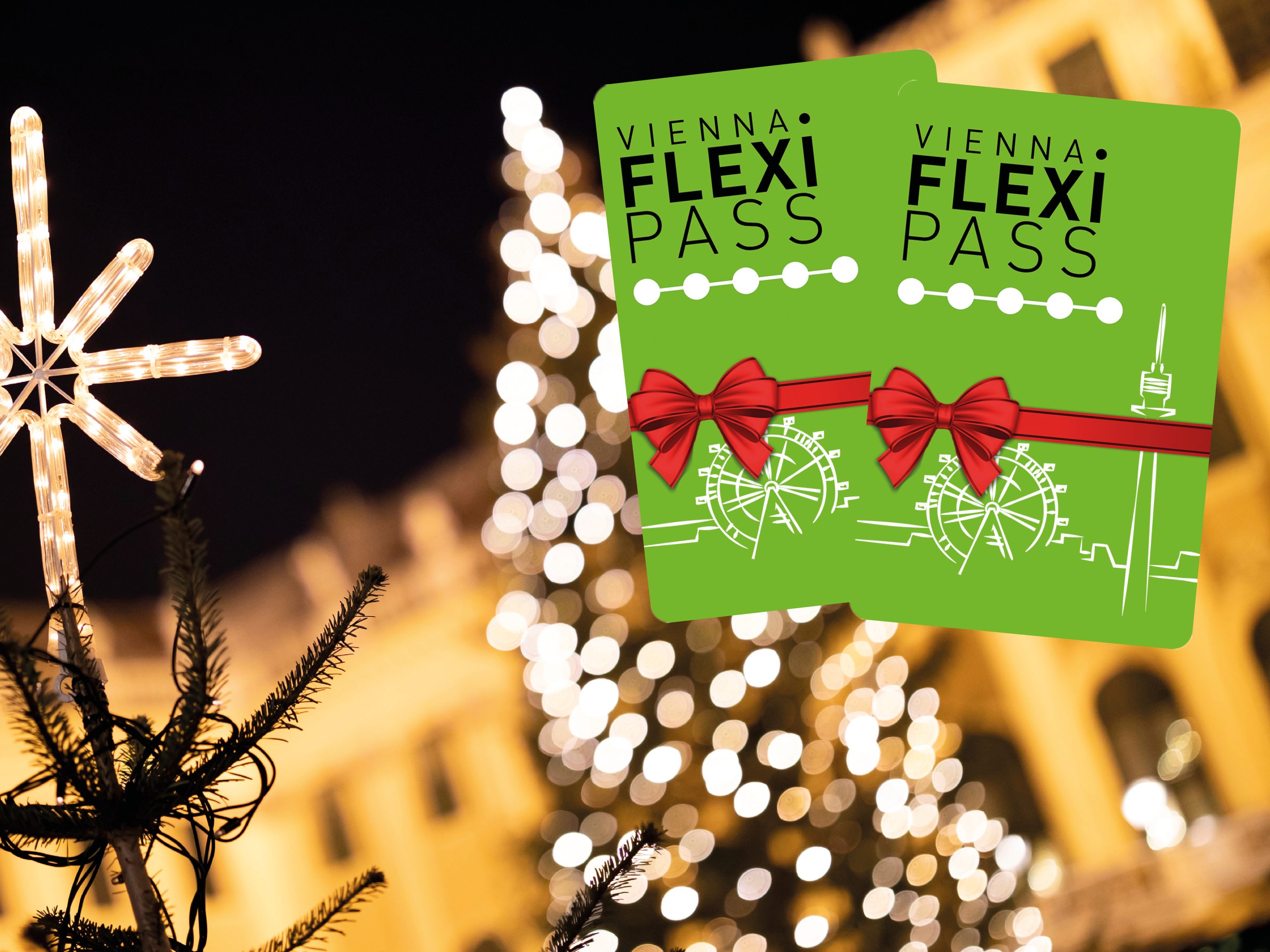 Im Adventkalender gibt es heute 2 Vienna FLEXI Pässe zu gewinnen.