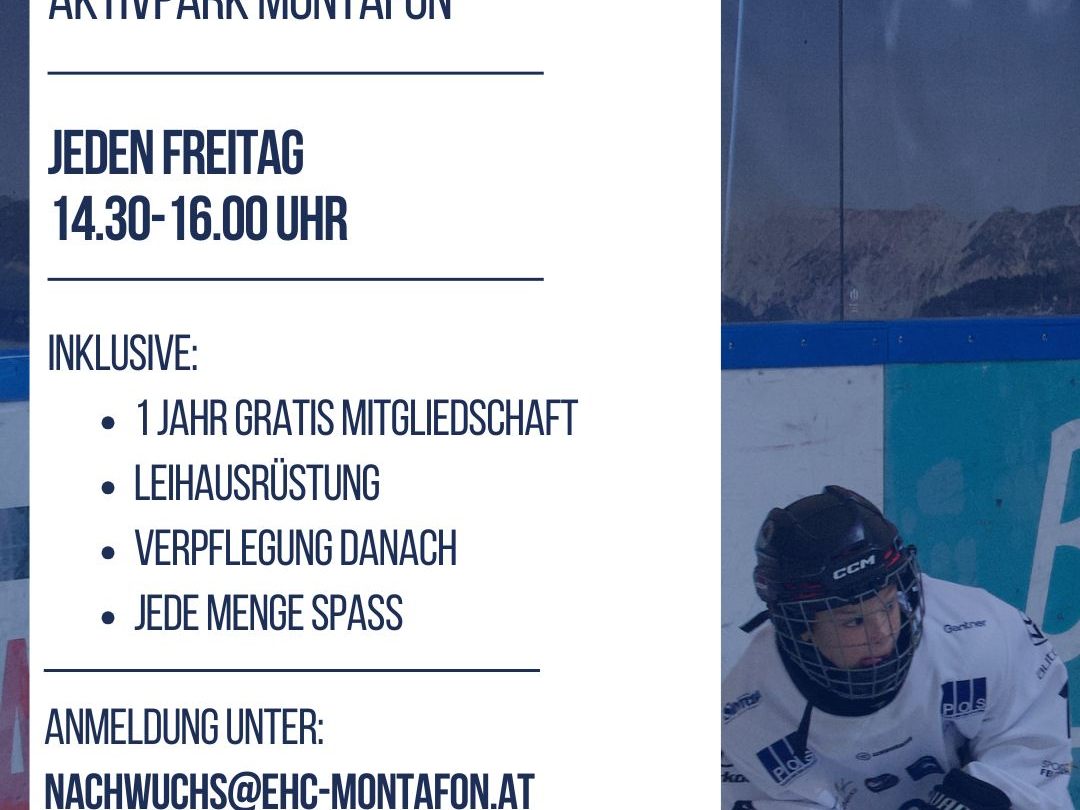 Schnuppertraining EHC Eurojobs  Montafon