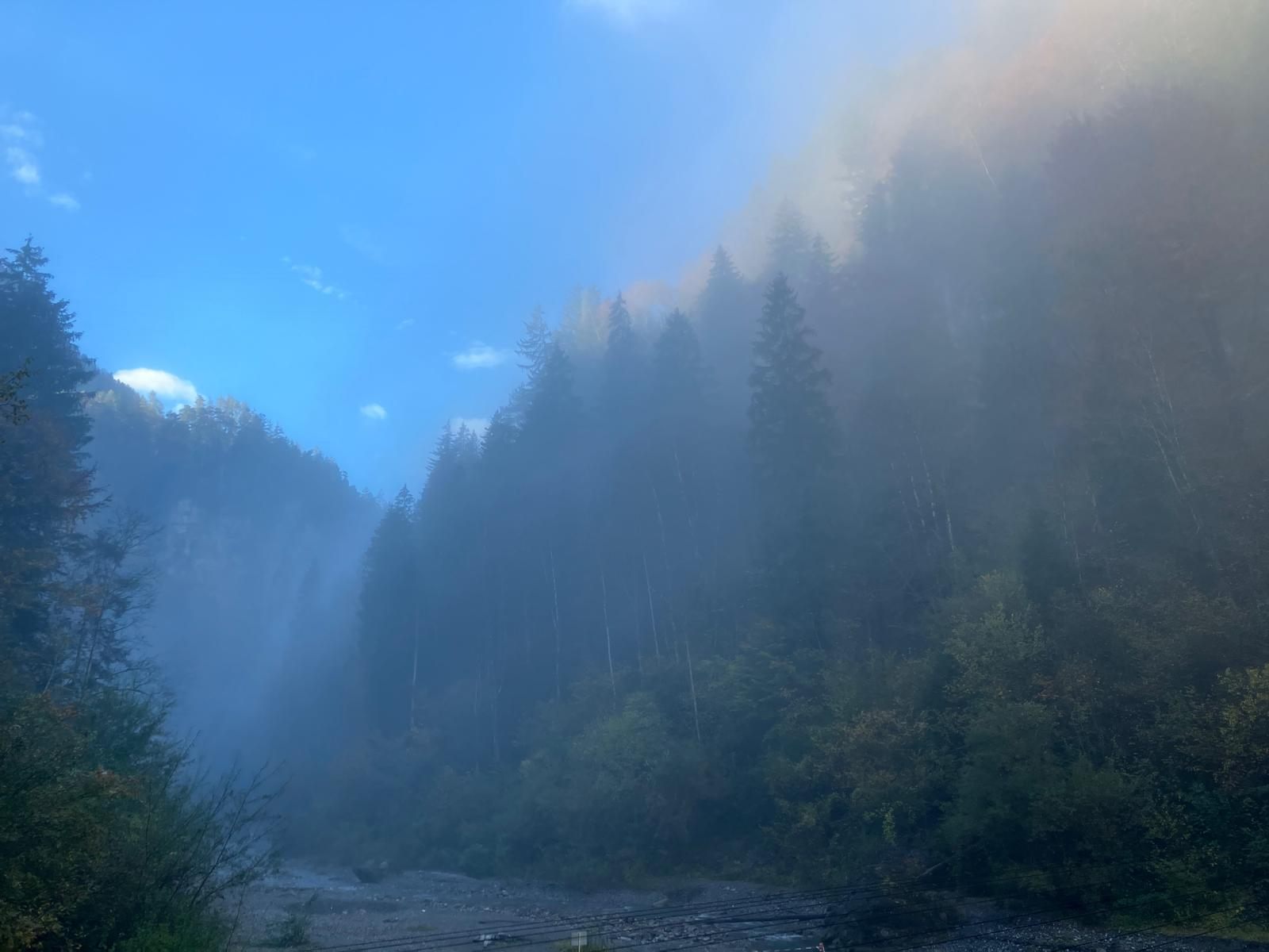 Mystische Stimmung in der Bürser Schlucht Mystische Stimmung in der Bürser Schlucht