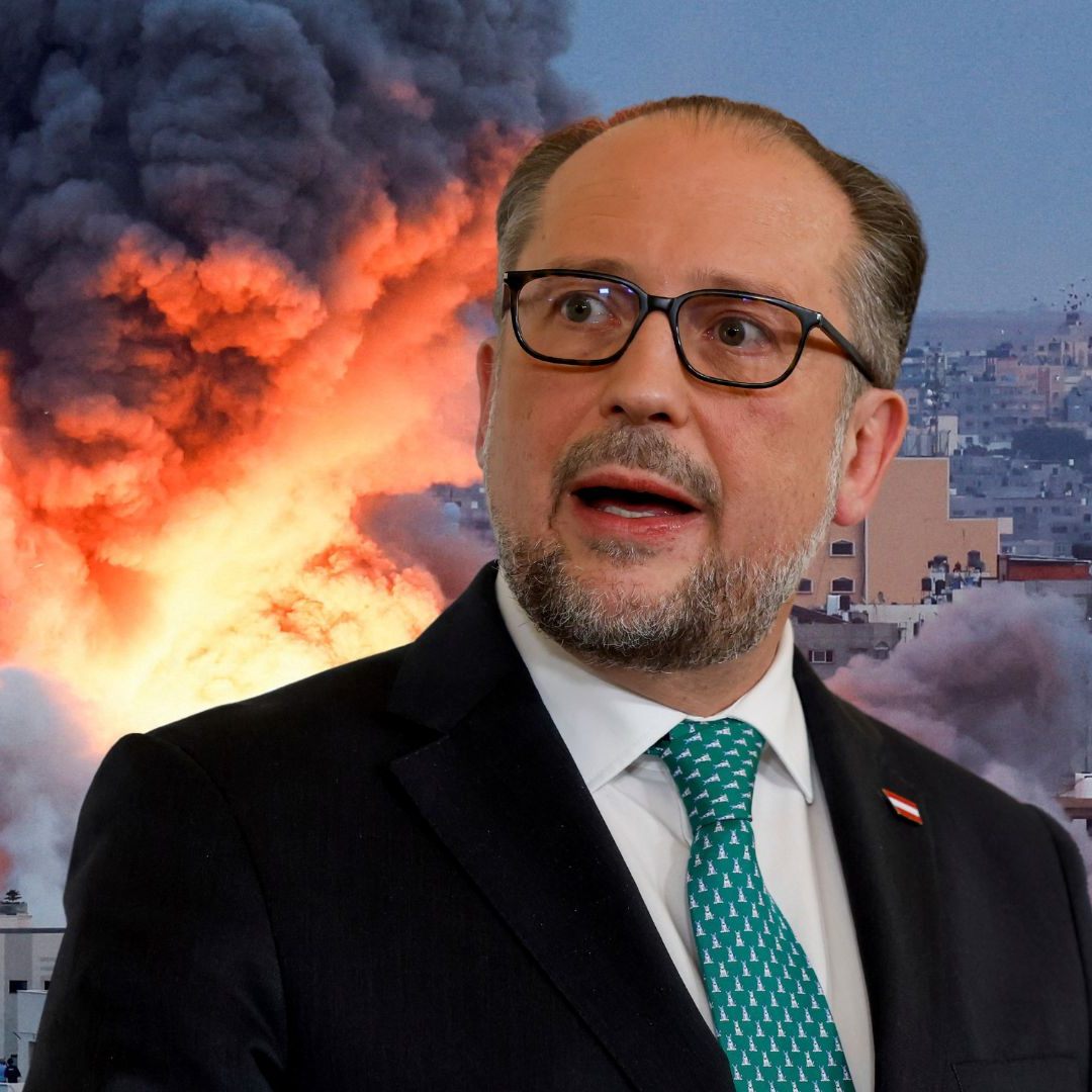 Ein Jahr nach dem Terroranschlag auf Israel fordert Außenminister Schallenberg einen Waffenstillstand.