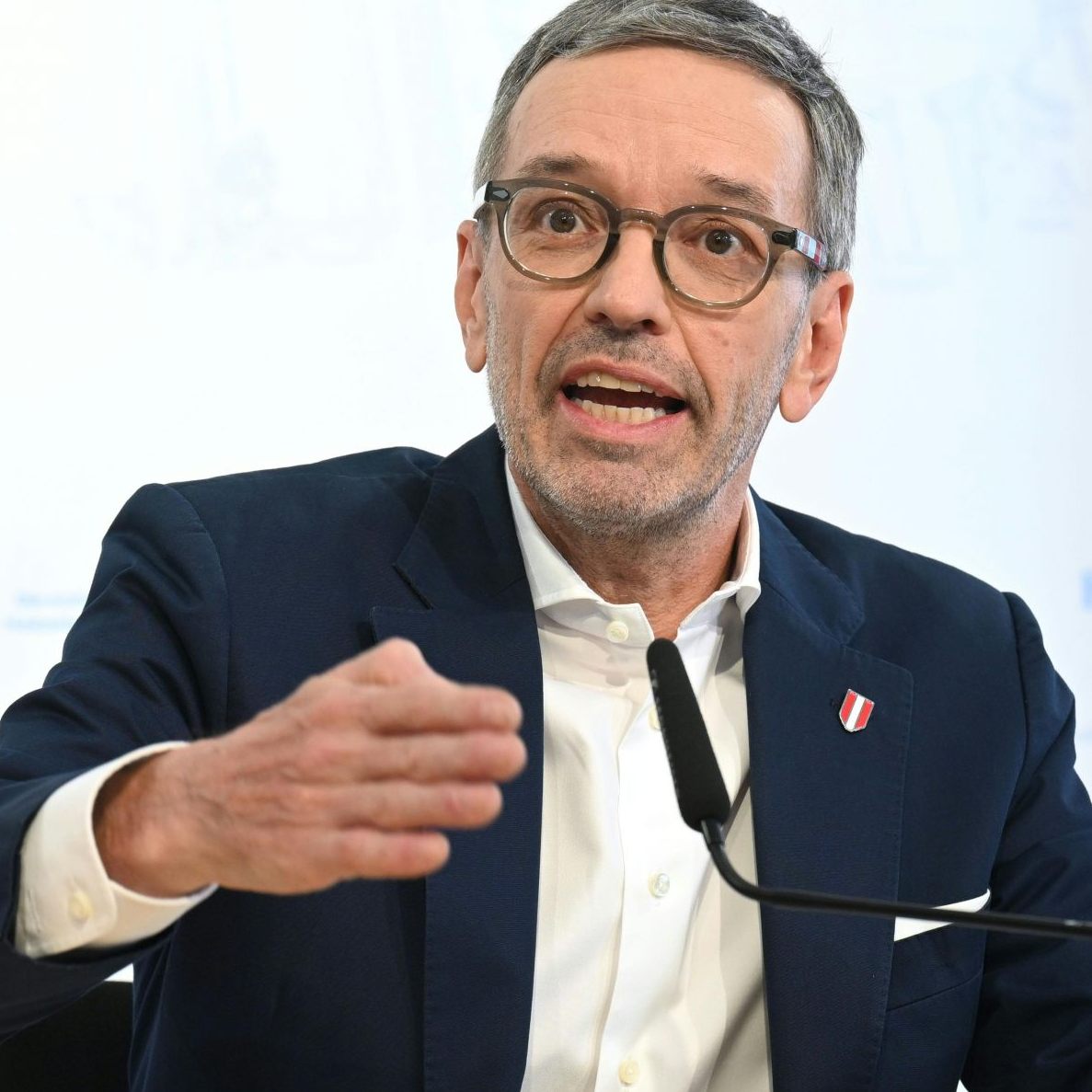 Herbert Kickl will nach dem Kanzler-Statement vom Dienstag vor die Presse treten.