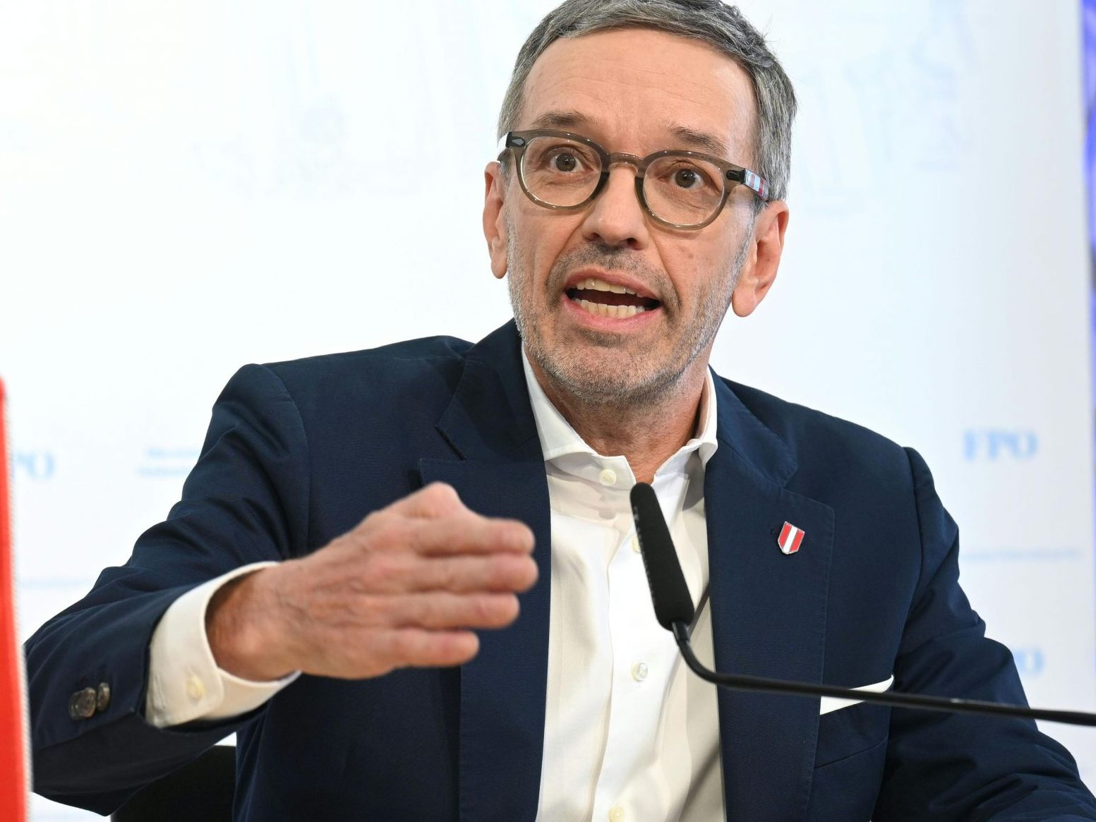 Herbert Kickl will nach dem Kanzler-Statement vom Dienstag vor die Presse treten. Herbert Kickl will nach dem Kanzler-Statement vom Dienstag vor die Presse treten.