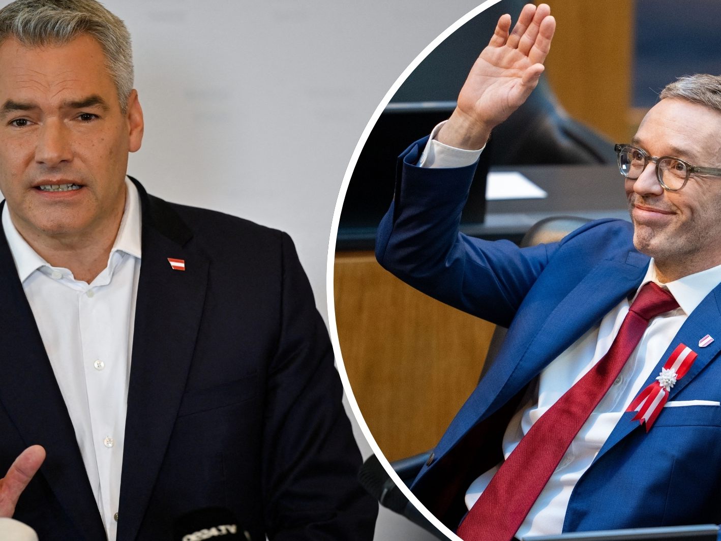 Vor Sondierungen: Nehammer warnt vor Demo am 9. November. Vor Sondierungen: Nehammer warnt vor Demo am 9. November.