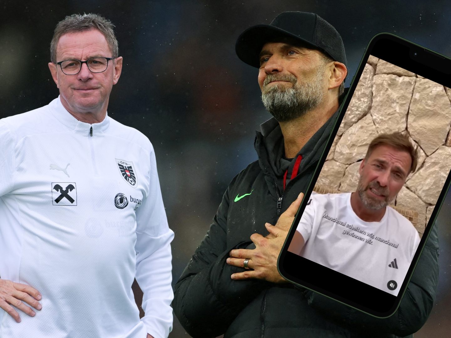 Ralf Rangnick ist "nicht besonders überrascht" Ralf Rangnick ist "nicht besonders überrascht"