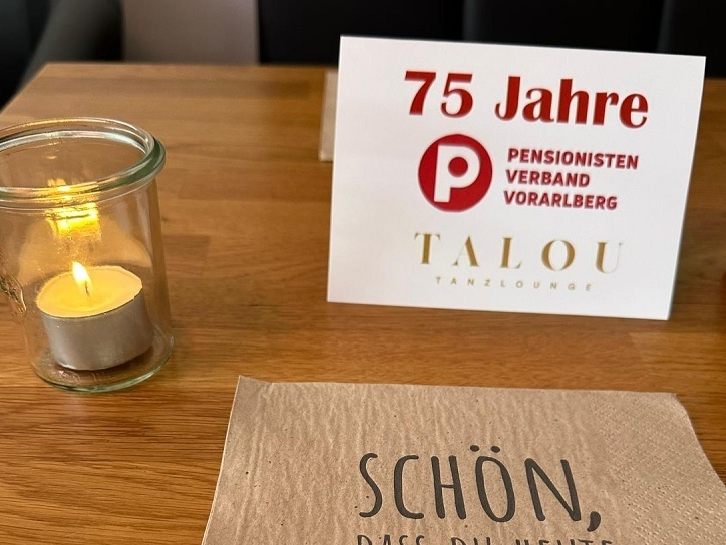 Jubiläumstanz des Pensionistenverbandes (PVÖ) Vorarlberg im Dornbirner TALOU