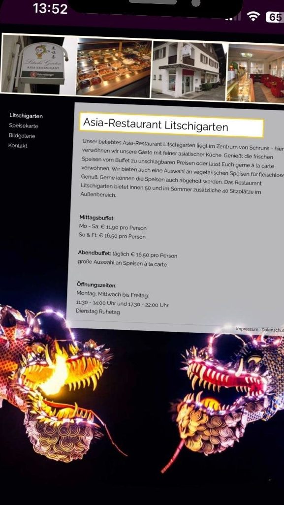 Ob Sushi, würzige Fleischgerichte oder vegetarische Optionen – hier findet jeder Gast sein Lieblingsgericht.