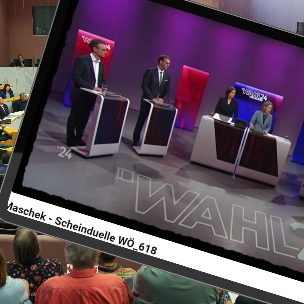 Maschek ziehen die Vorarlberger Landtagswahl durch den Kakao.