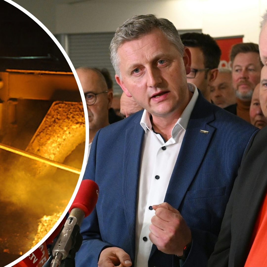 Die Chef-Verhandler der Gewerkschaft Reinhold Binder (PRO-GE) und Karl Dürtscher (GPA). (Symbolbild)