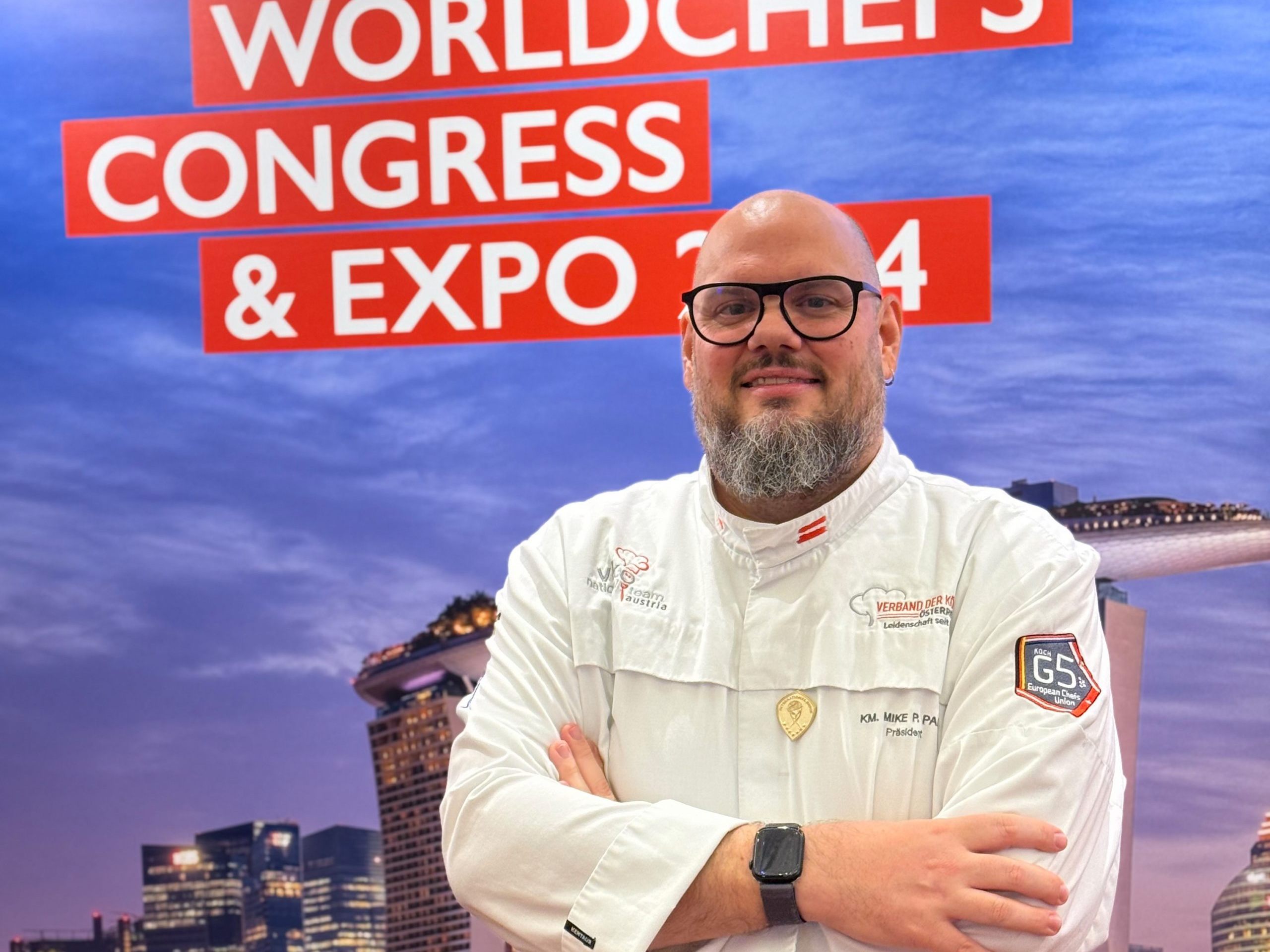 Mike P. Pansi wurde in Singapur zum Europachef gewählt