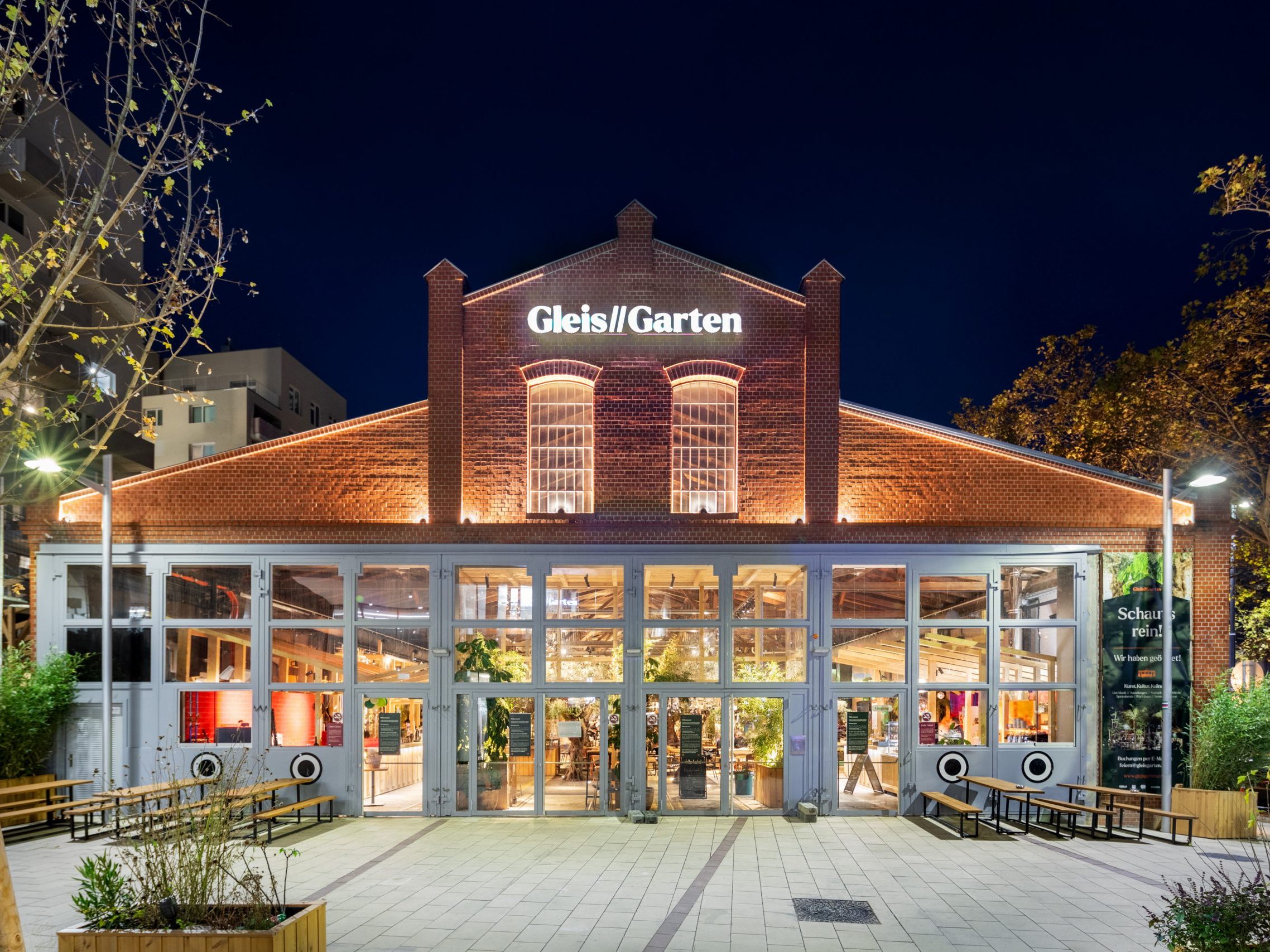 Der "Gleis//Garten" in Wien-Meidling feiert seinen 1. Geburtstag. Der "Gleis//Garten" in Wien-Meidling feiert seinen 1. Geburtstag.