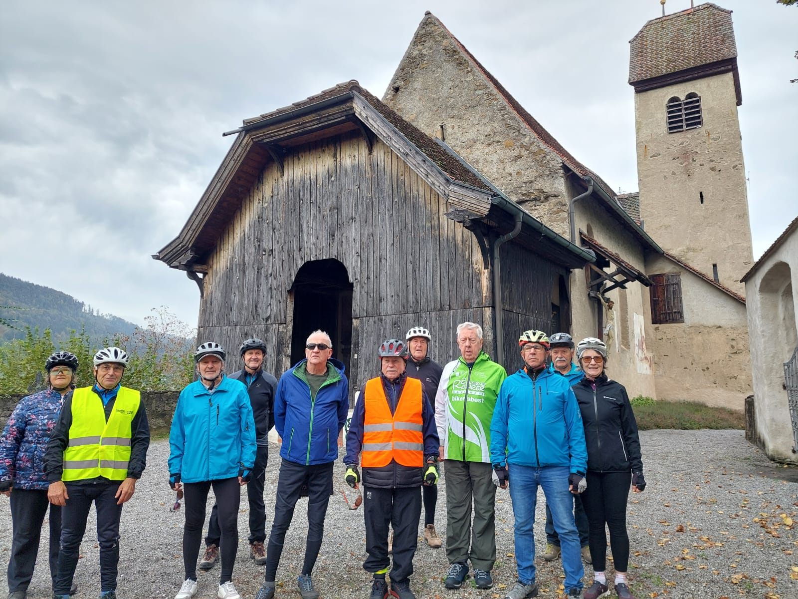 Das letzte Mal in die Pedale getreten sind Mitglieder der Seniorenrunde Rankweil.