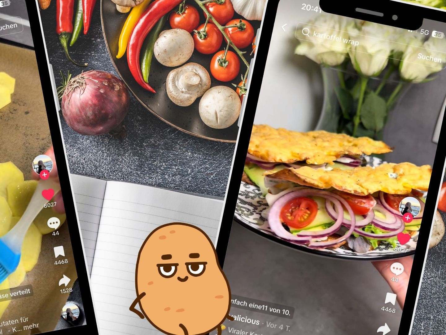 Der virale Kartoffel-Wrap: Knusprig, lecker und in wenigen Schritten selbst gemacht. Der virale Kartoffel-Wrap: Knusprig, lecker und in wenigen Schritten selbst gemacht.