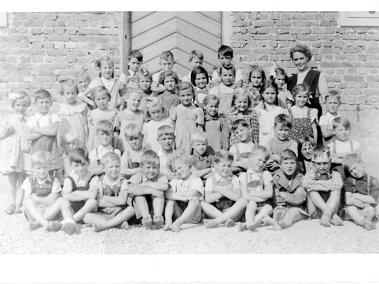 Graziade Schulfoto 1950