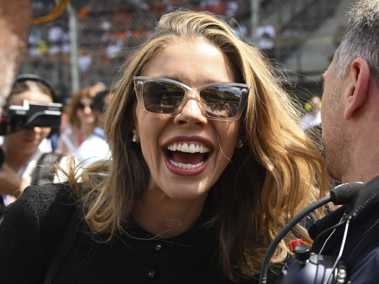 Victoria Swarovski beim F1-Rennen in Österreich am Red Bull Ring im Juni 2024.